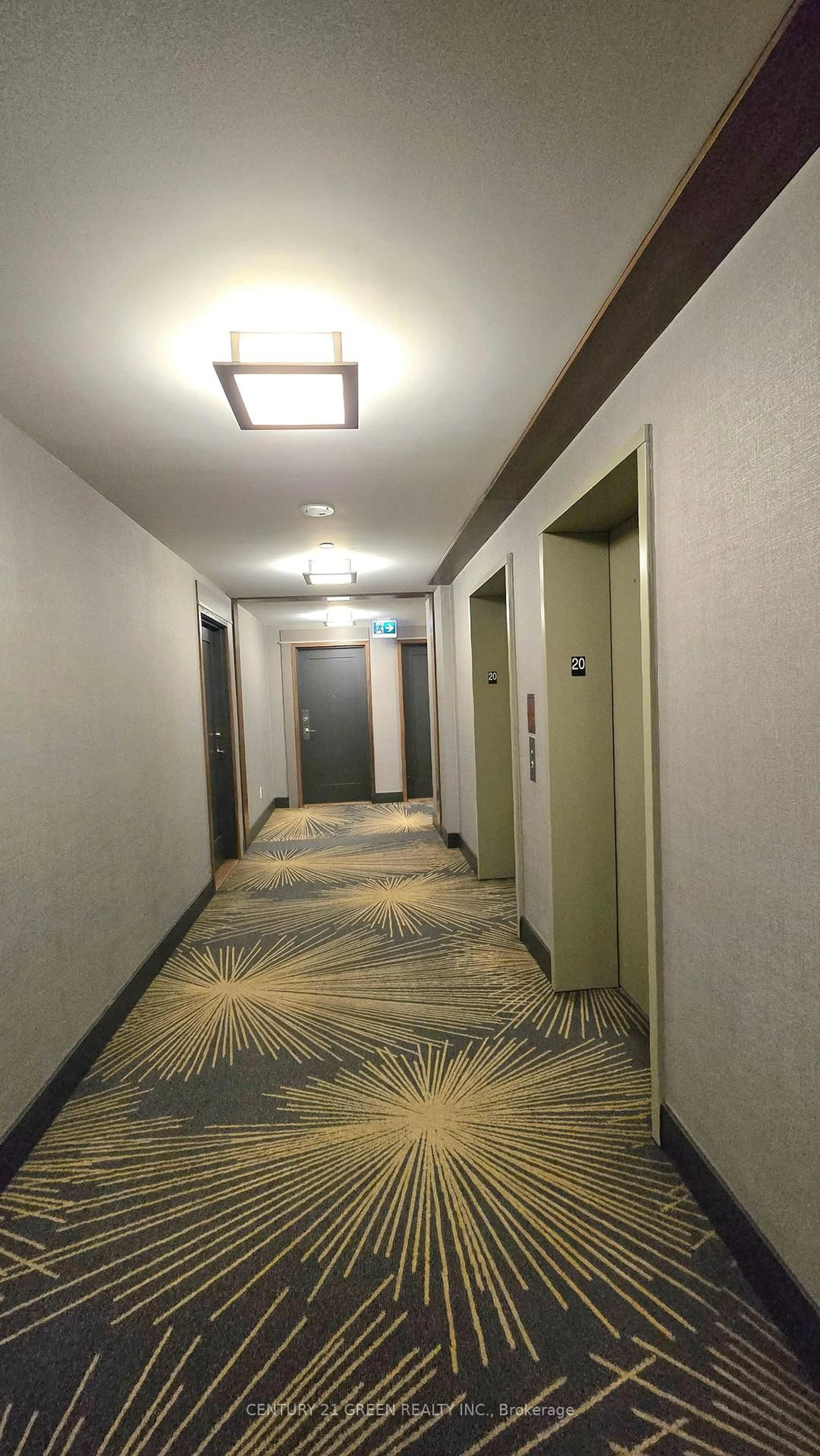 Indoor foyer for 5025 Four Springs Ave #2007, Mississauga Ontario L5R 0G5