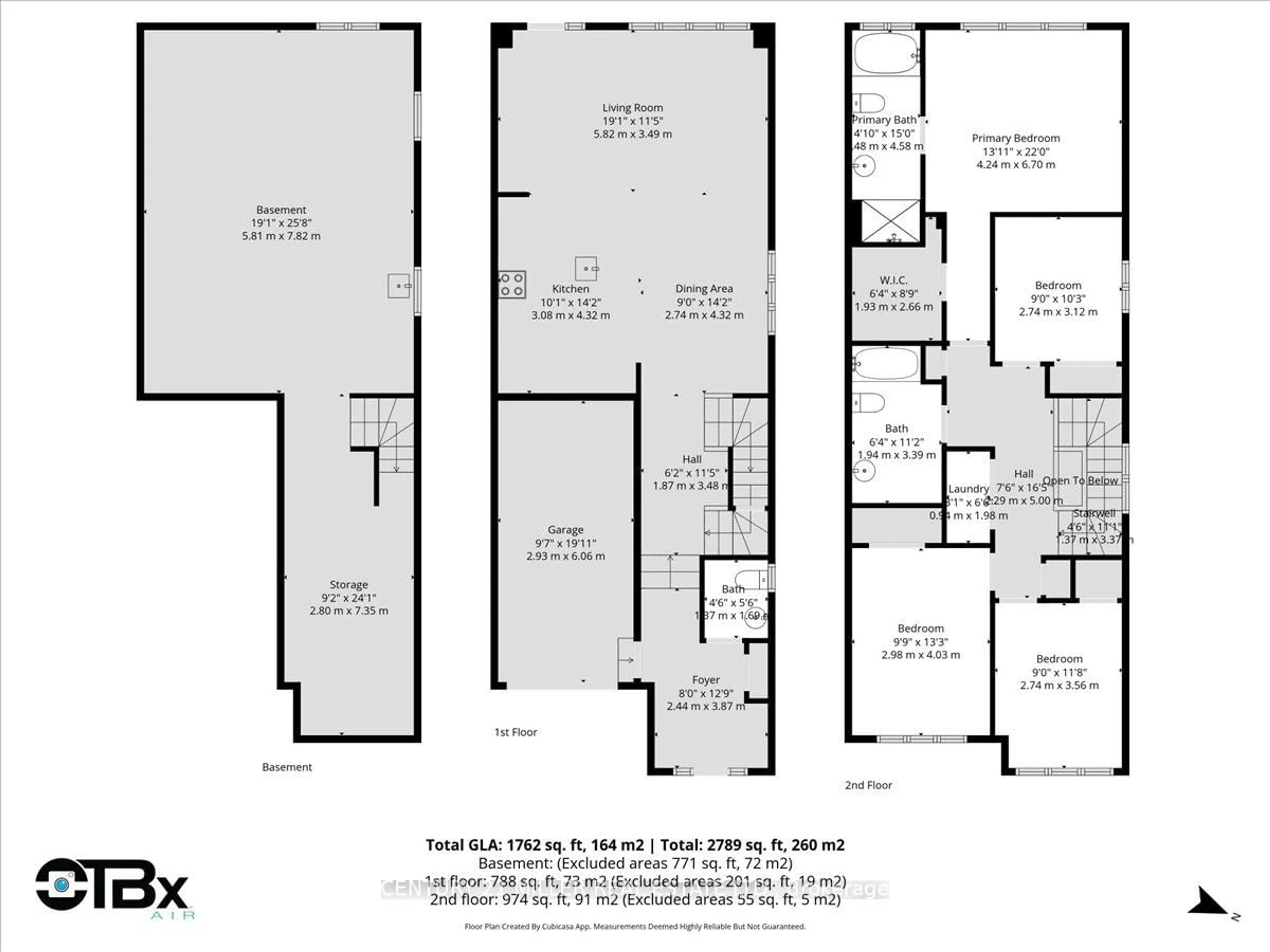Floor plan for 333 Thimbleweed Crt, Milton Ontario L9T 2X5