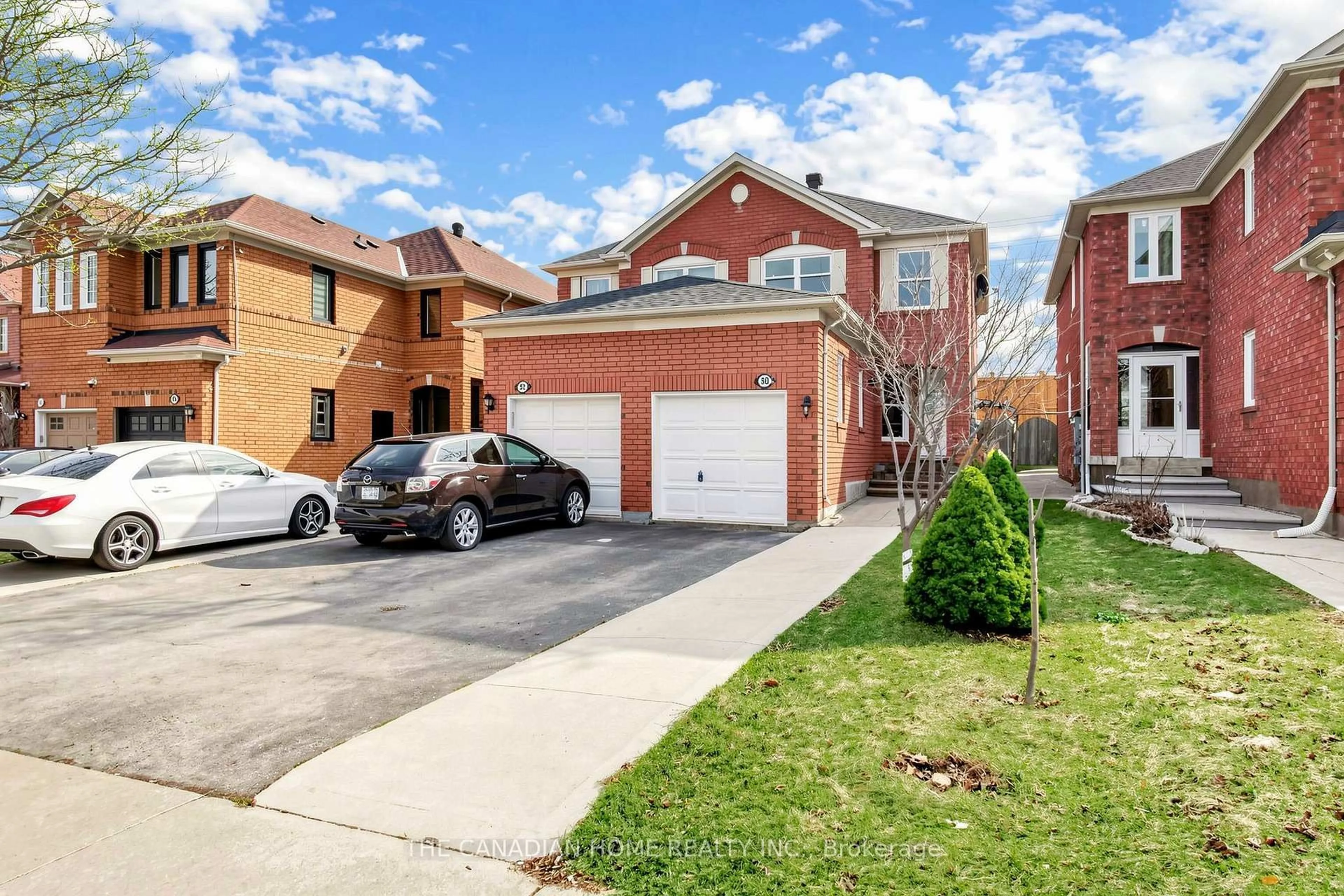 Home with brick exterior material, street for 80 Mt Ranier Cres, Brampton Ontario L6R 2L1