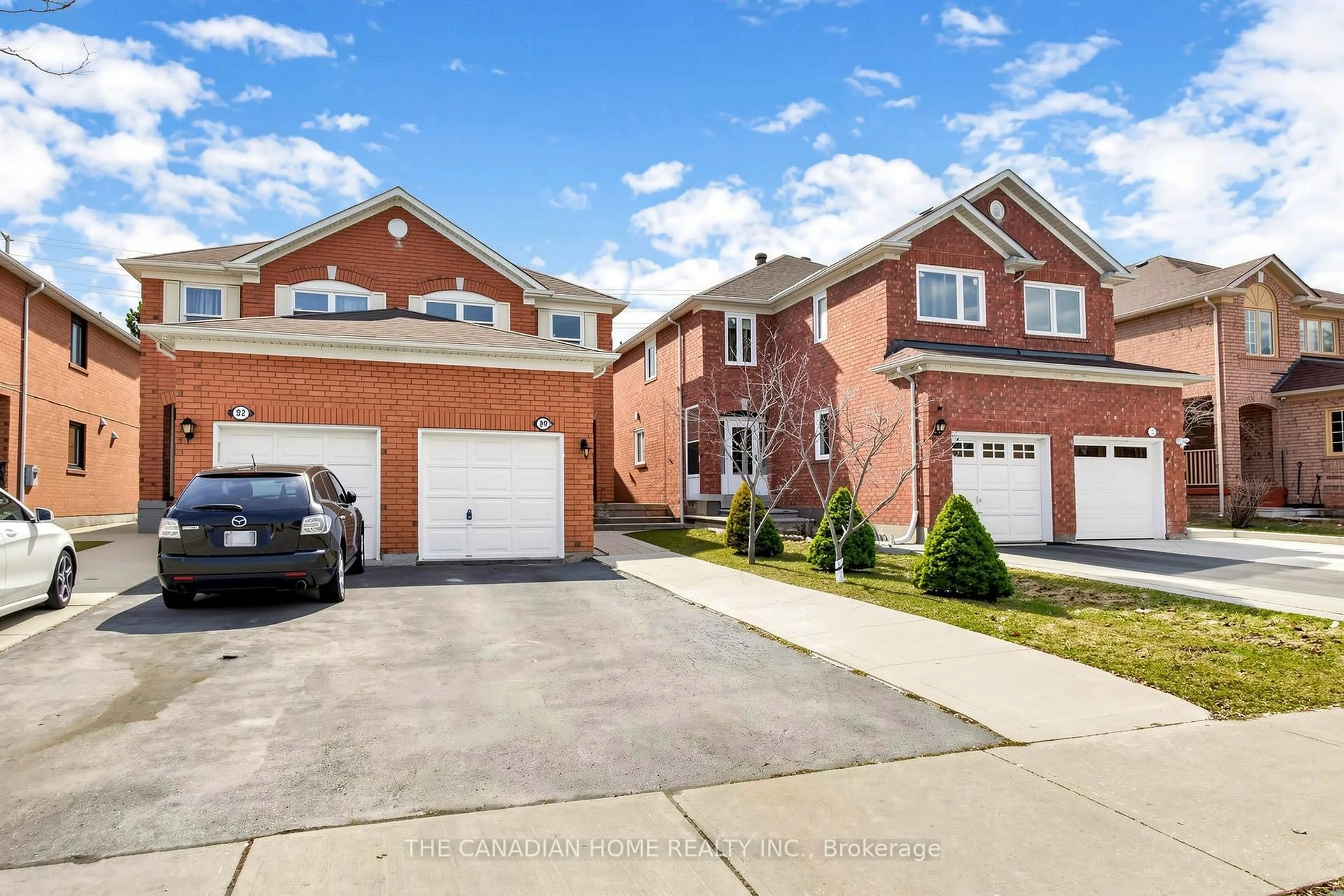 Home with brick exterior material, street for 80 Mt Ranier Cres, Brampton Ontario L6R 2L1