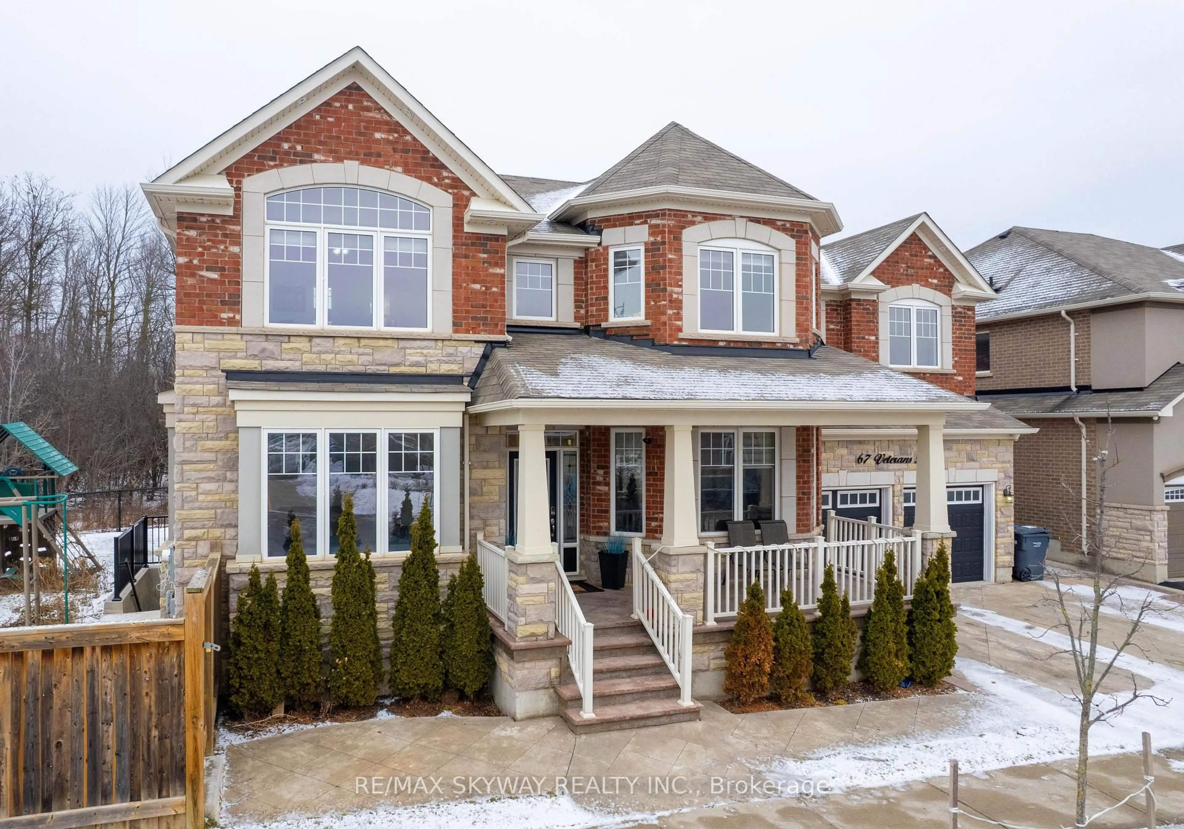 Home with brick exterior material, street for 67 Veterans Dr, Brampton Ontario L7A 0T6