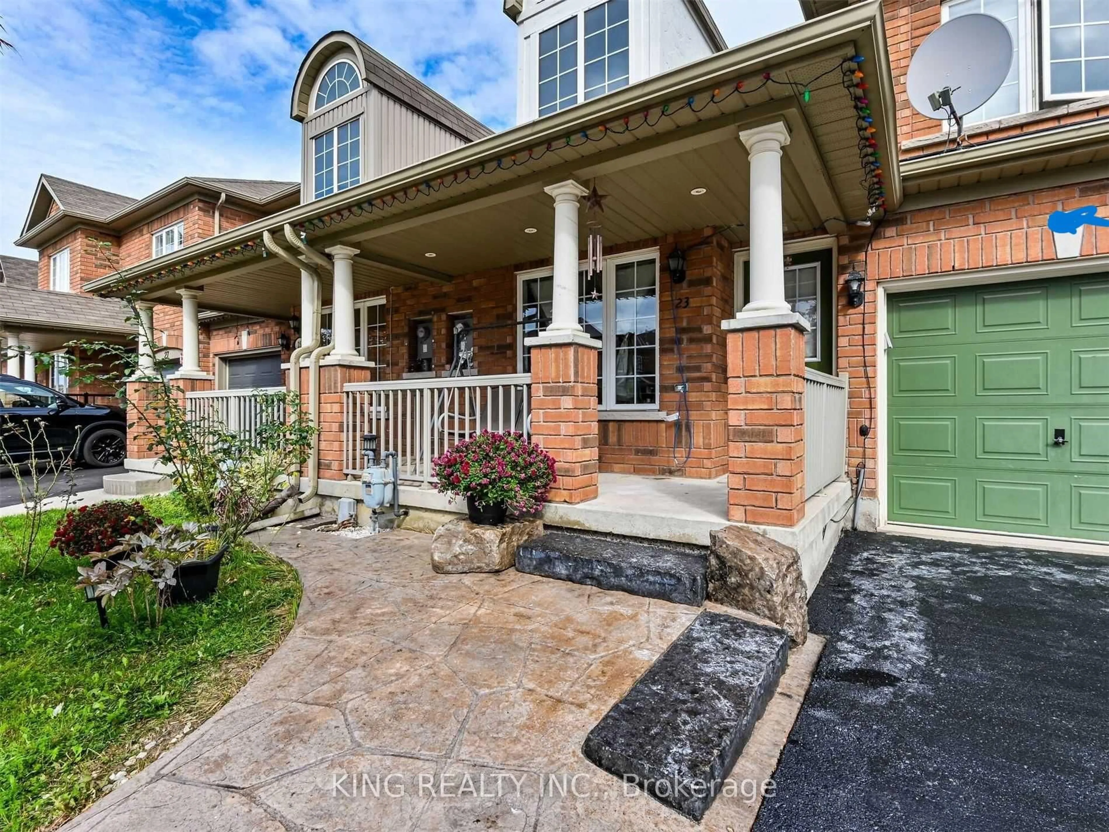 Home with brick exterior material, street for 23 Wall St, Brampton Ontario L6R 0N2