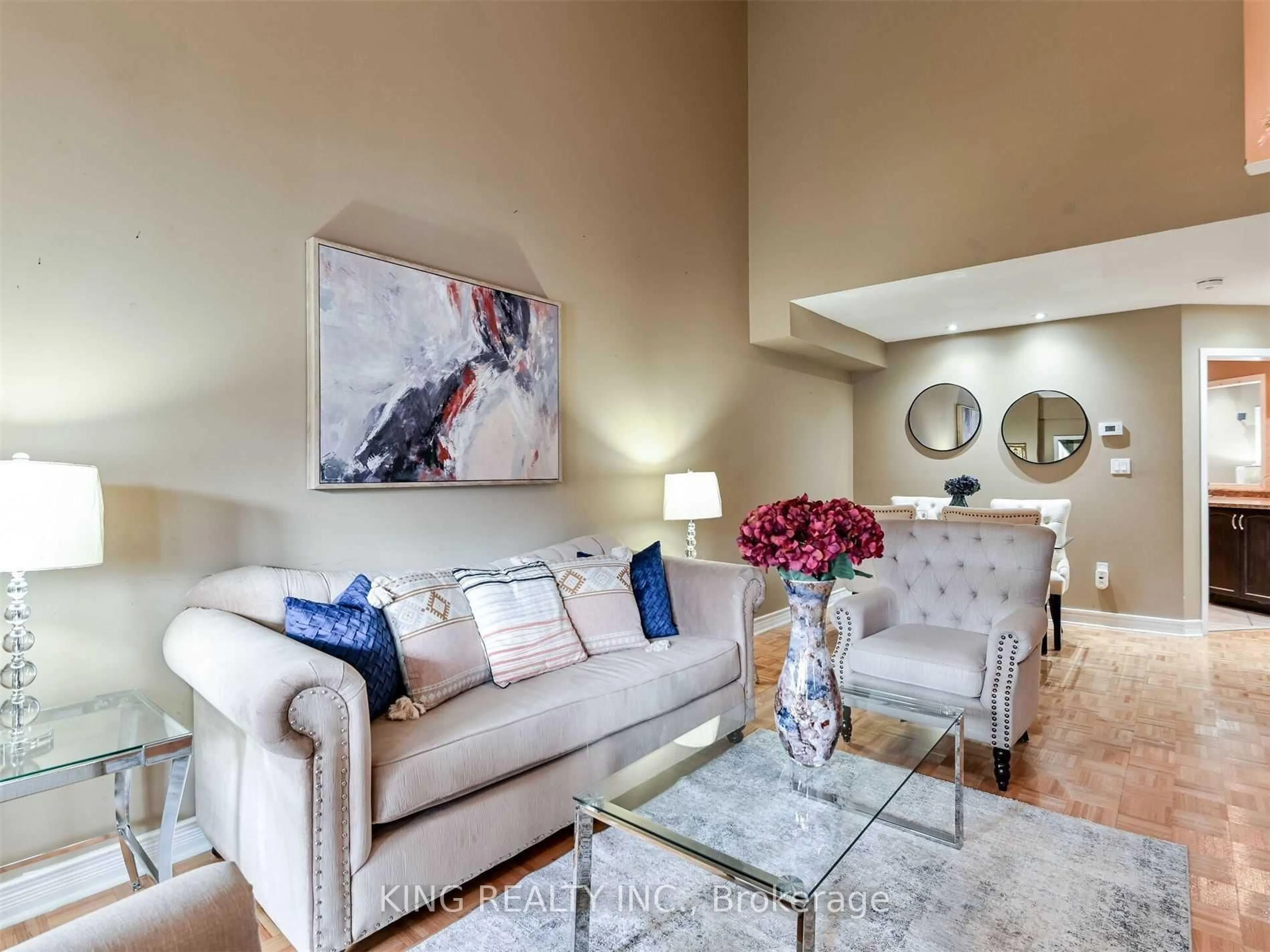 Living room with furniture, unknown for 23 Wall St, Brampton Ontario L6R 0N2