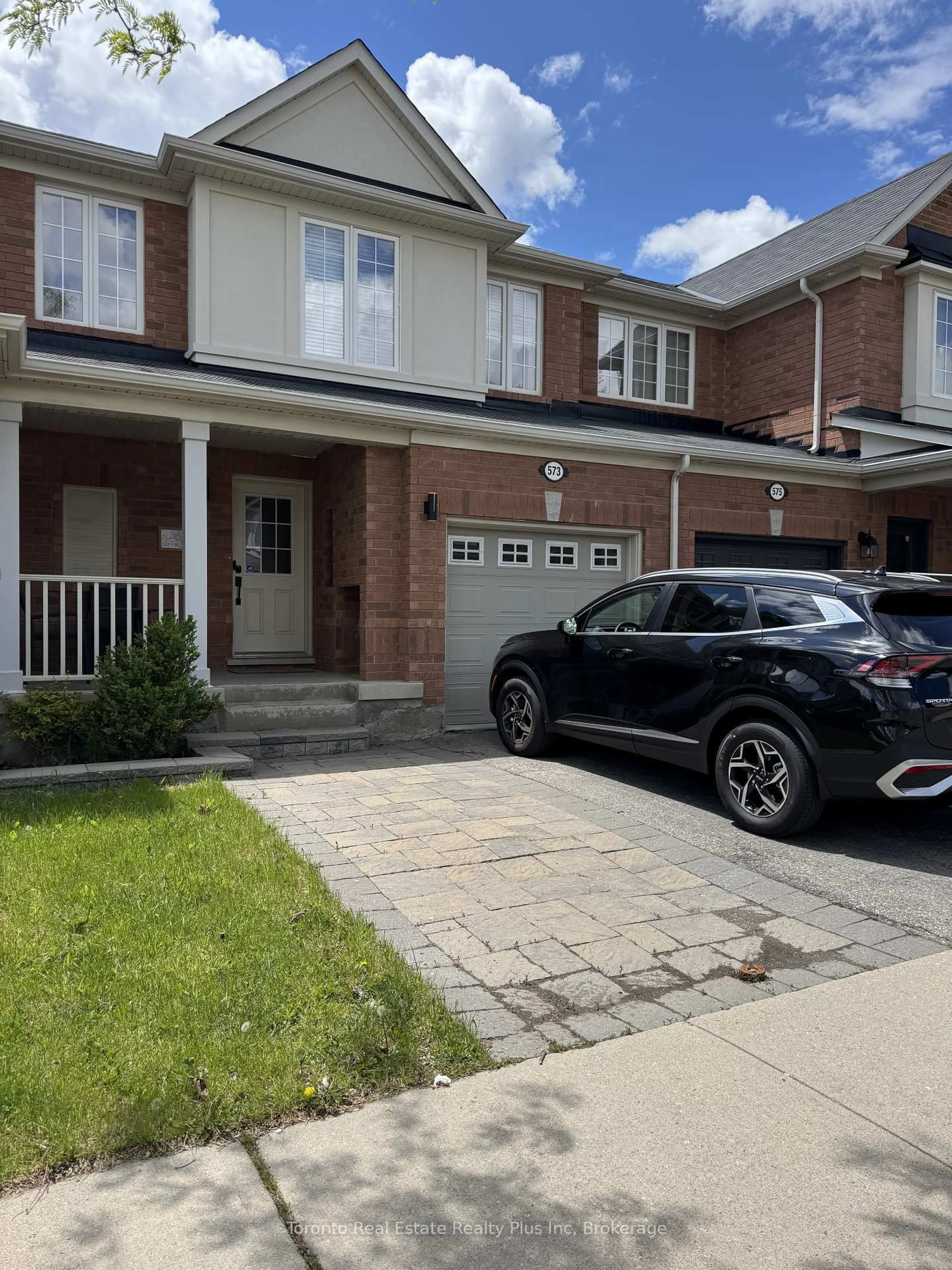 Home with brick exterior material, street for 573 Cargill Path, Milton Ontario L9T 7R5
