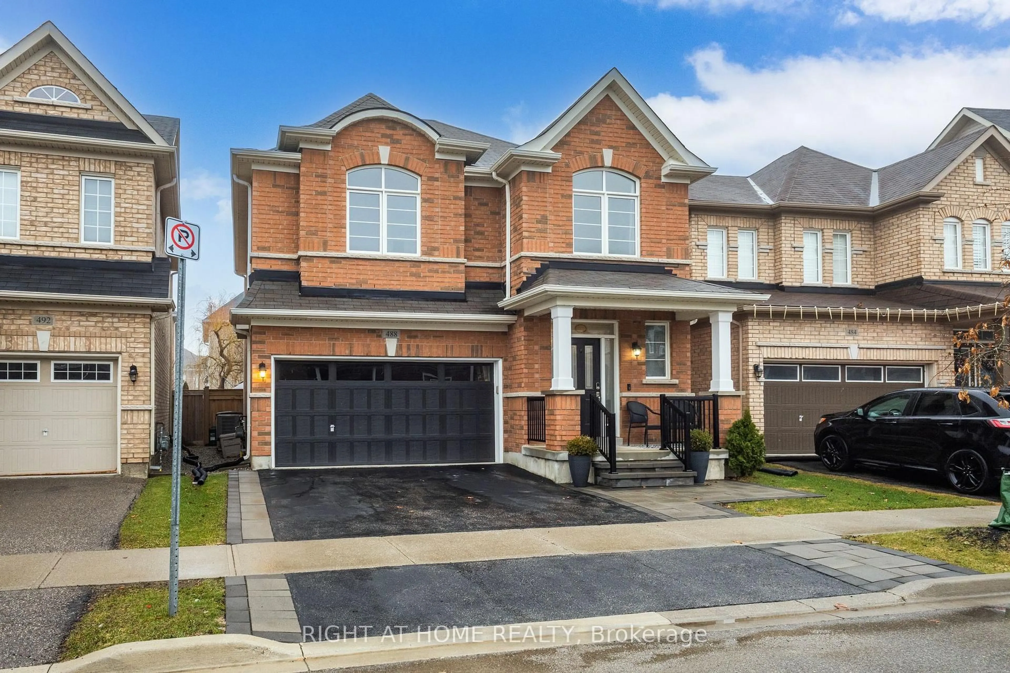 Home with brick exterior material, street for 488 Mcgibbon Dr, Milton Ontario L9T 8T7