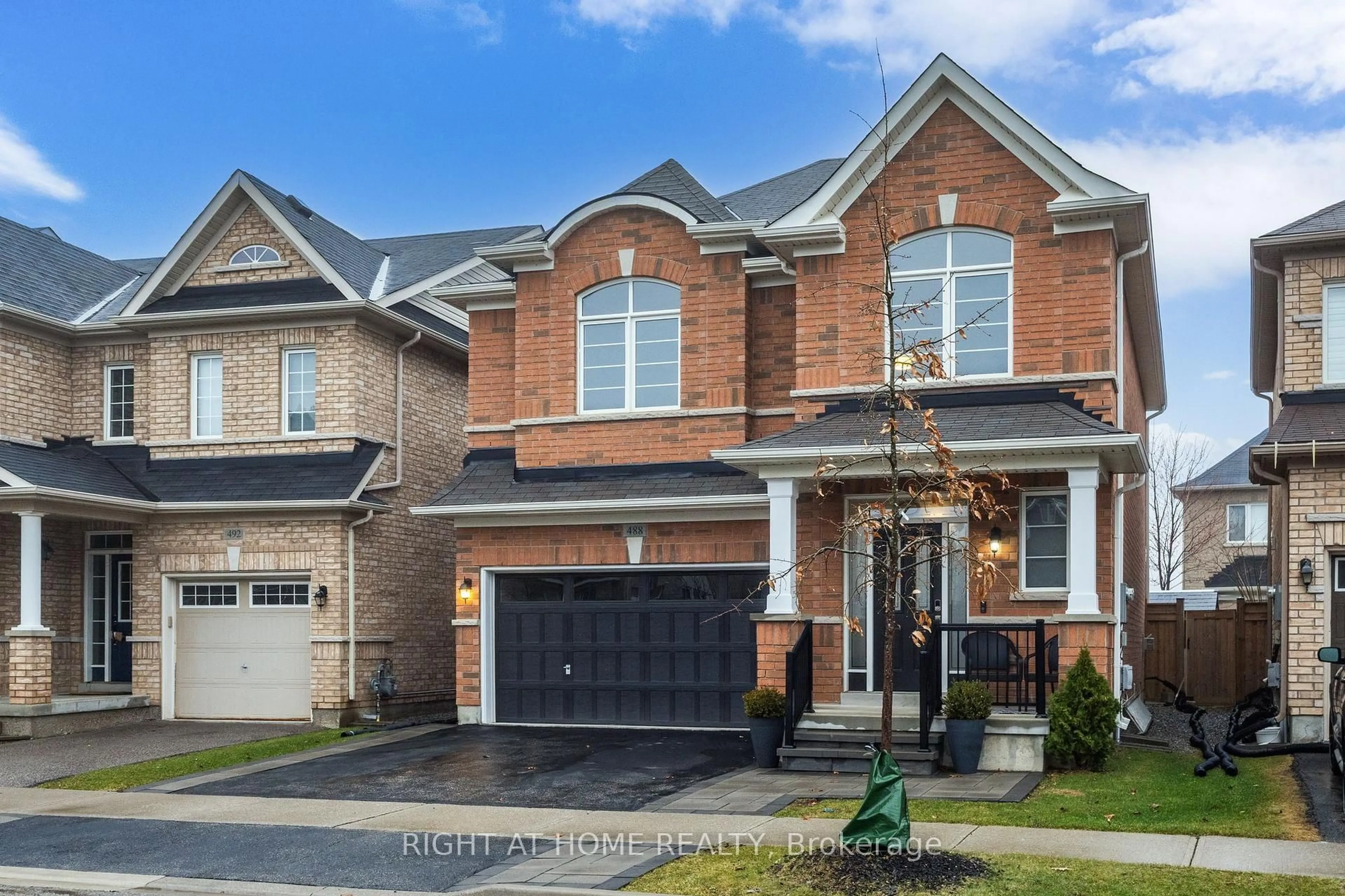 Home with brick exterior material, street for 488 Mcgibbon Dr, Milton Ontario L9T 8T7