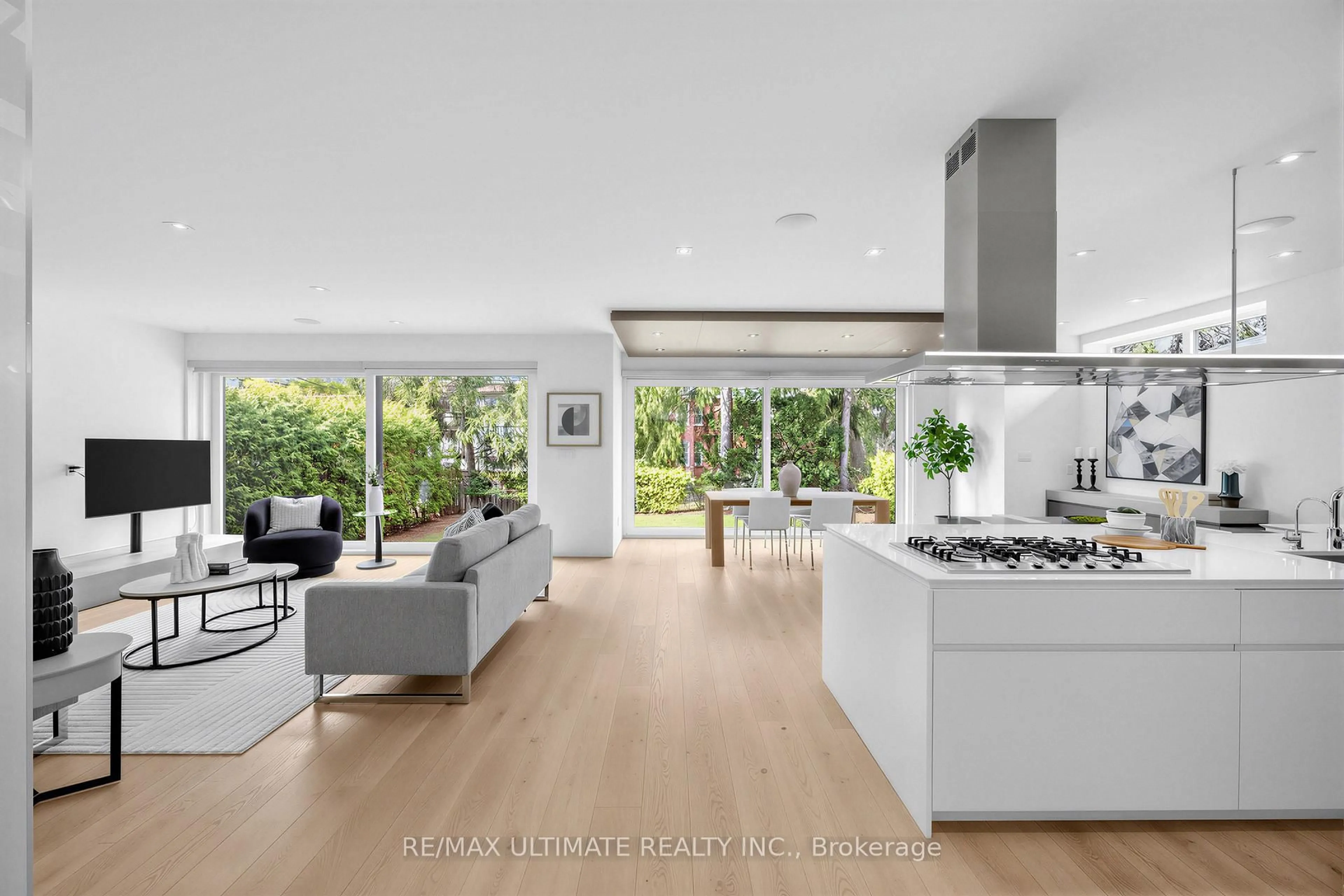 Open concept kitchen, unknown for 52 Burrows Ave, Toronto Ontario M9B 4W7