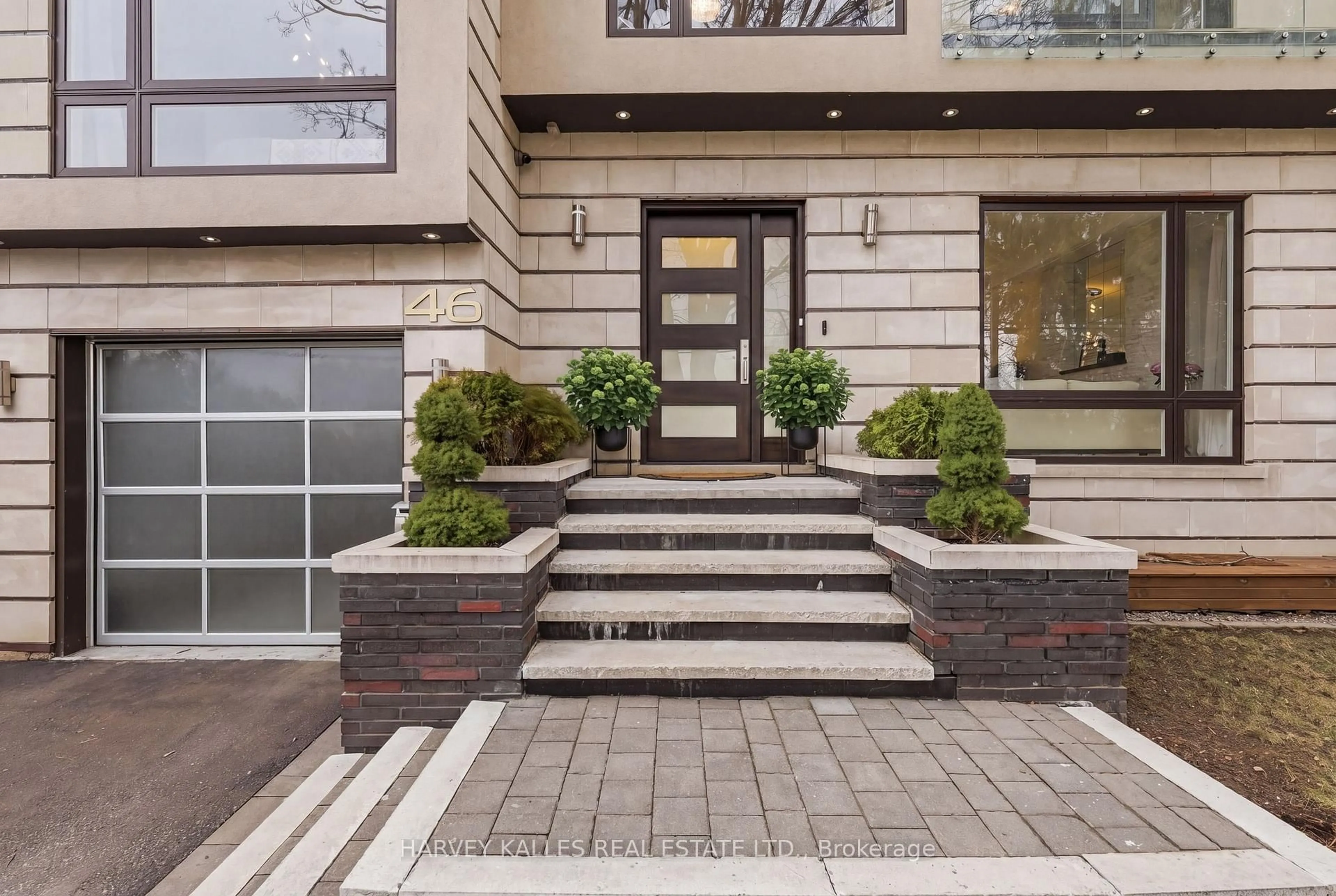 Home with brick exterior material, street for 46 Ravenscrest Dr, Toronto Ontario M9B 5M7