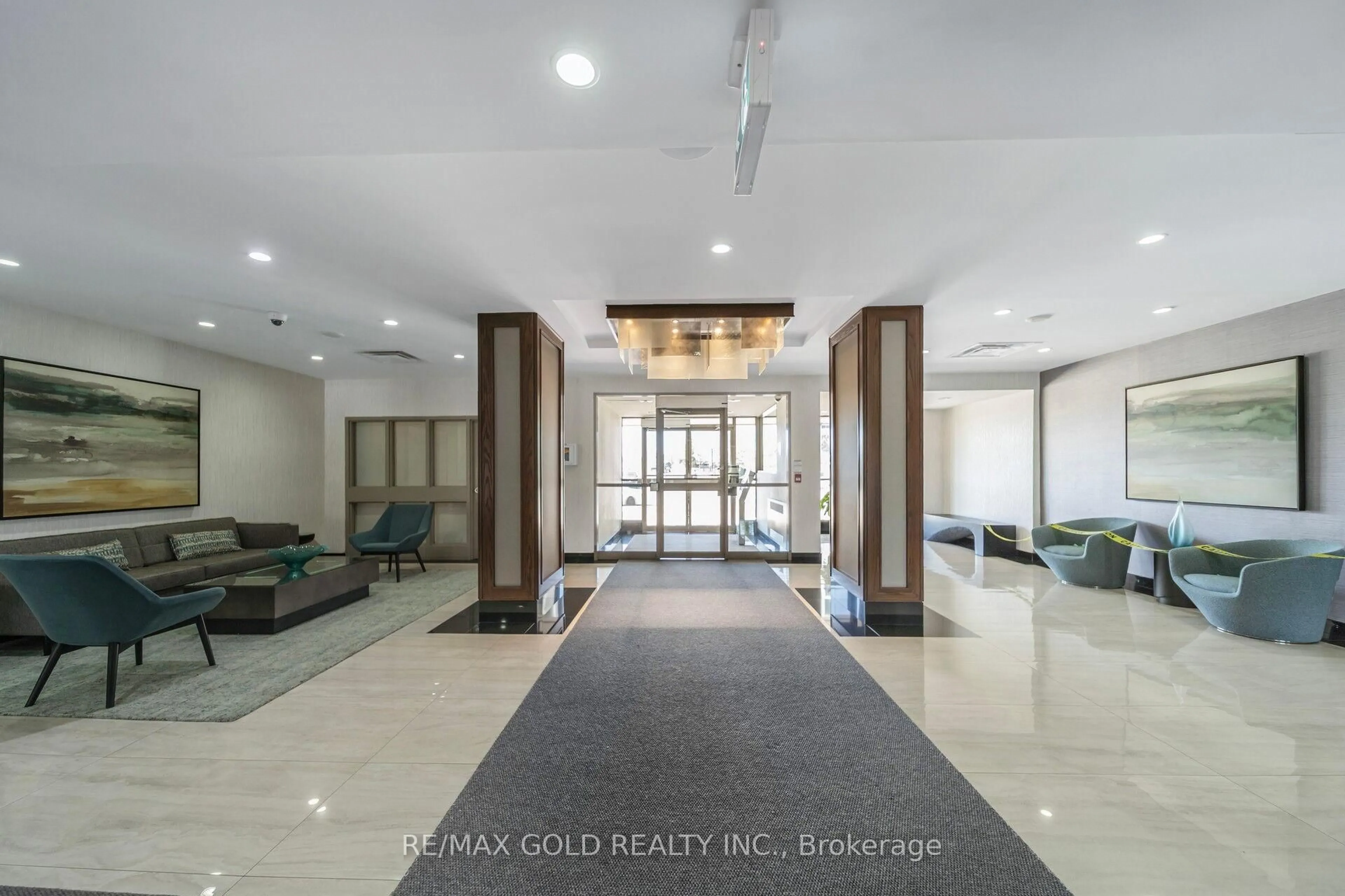 Lobby for 350 Rathburn Rd #1406, Mississauga Ontario L5B 3Y2