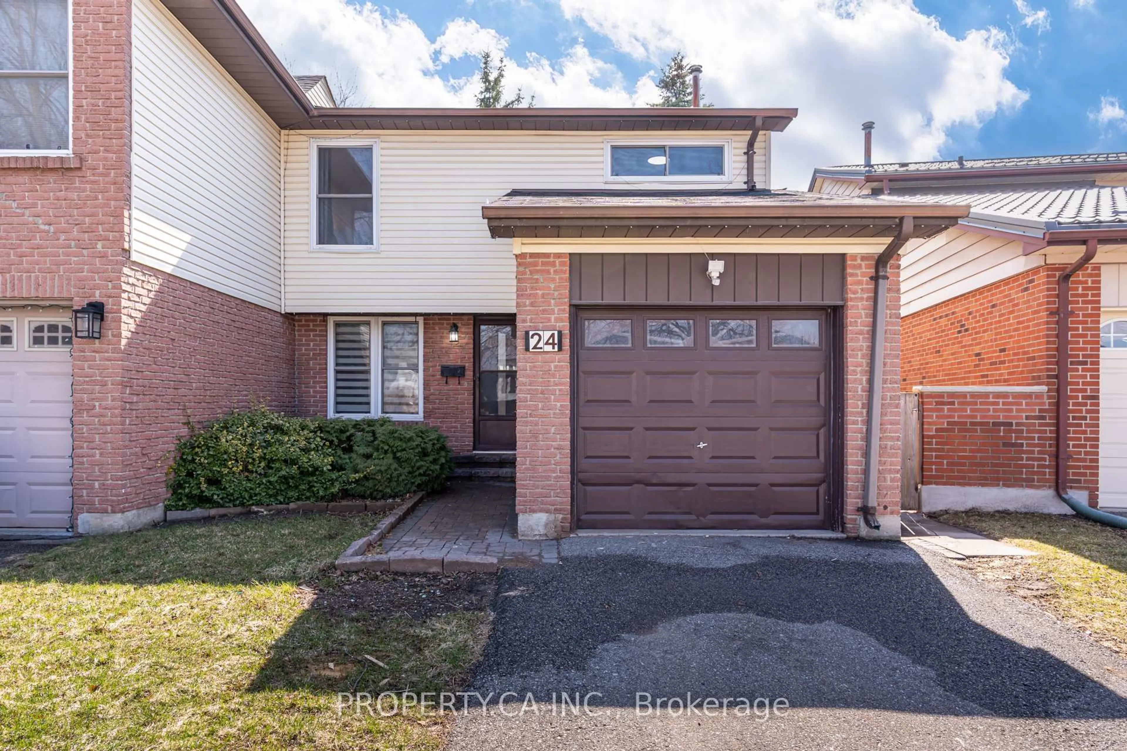 Home with brick exterior material, street for 24 Ridler Crt, Brampton Ontario L6X 2R1