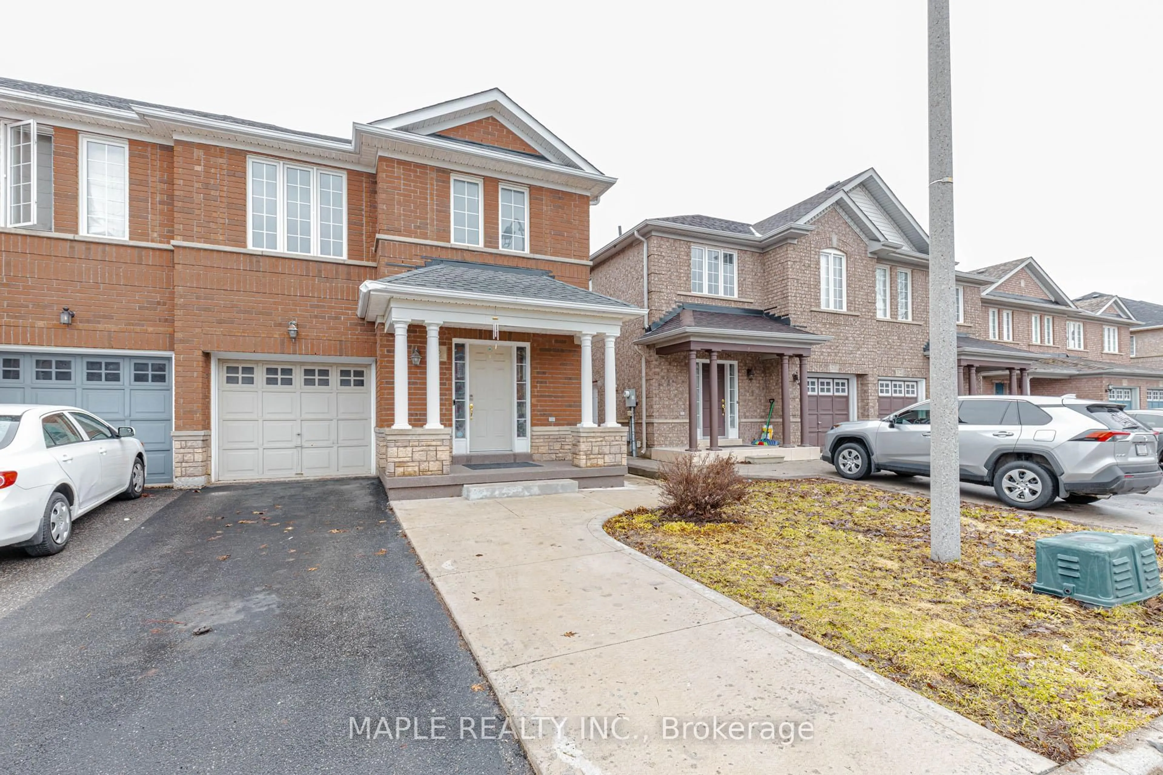 Home with brick exterior material, street for 48 Trumpet Valley Blvd, Brampton Ontario L7A 3N8