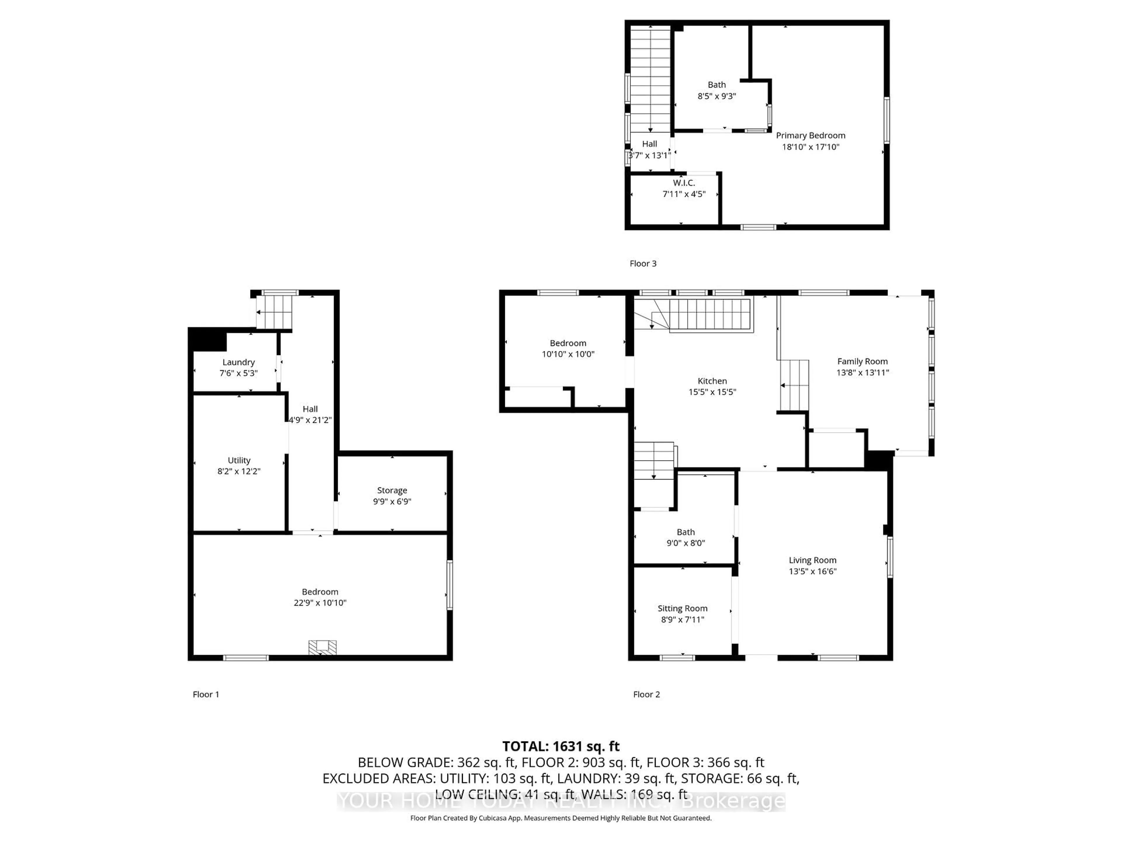 Floor plan for 10 Knox St, Halton Hills Ontario L7J 1C7