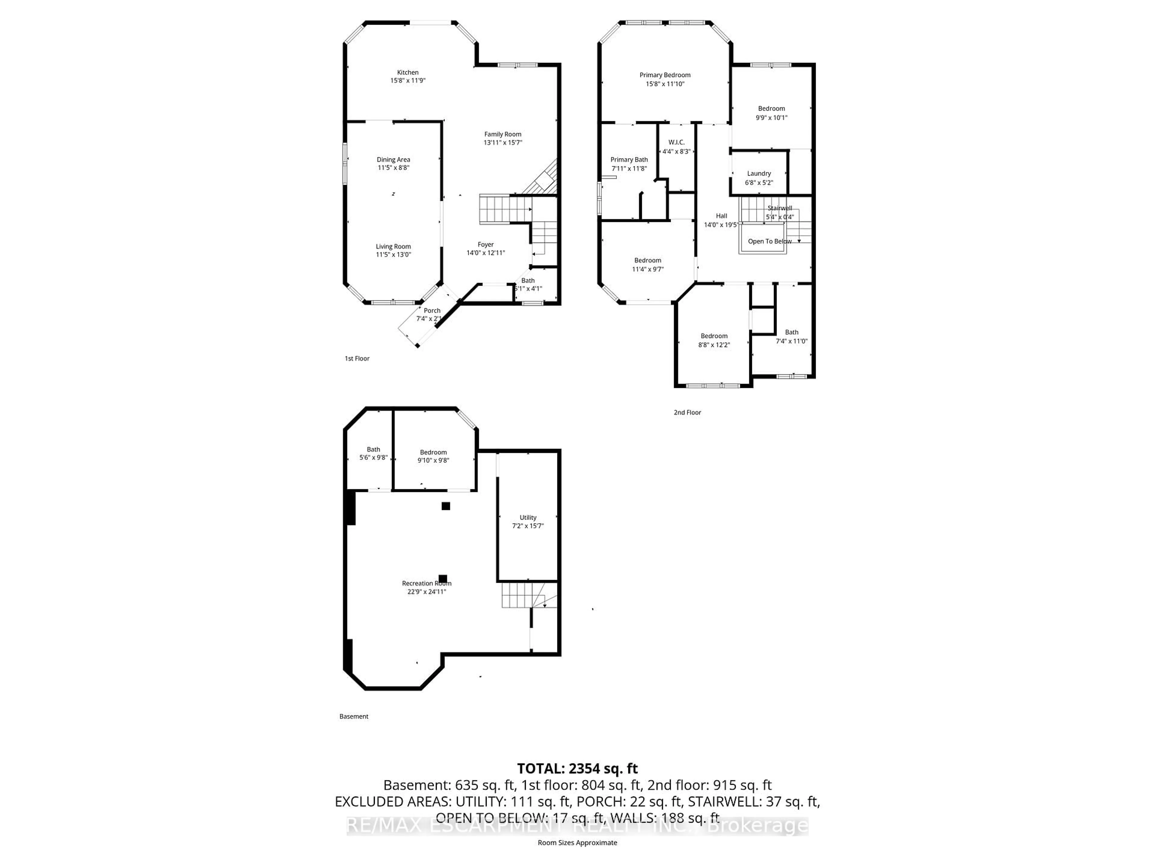 Floor plan for 5189 Blue Spruce Ave, Burlington Ontario L7L 6J5