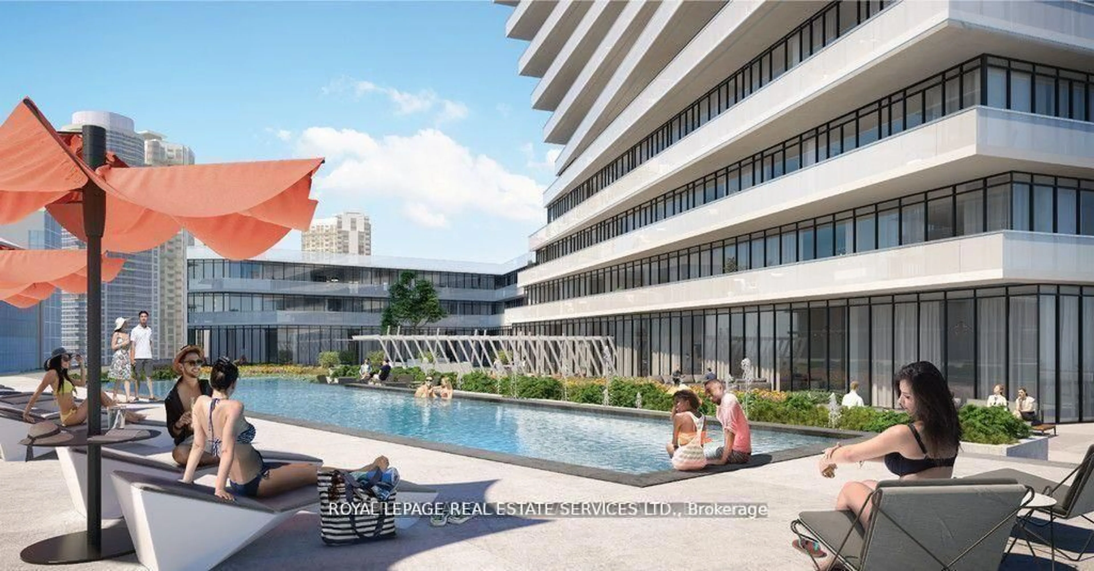 Pool for 3900 Confederation Pkwy #4203, Mississauga Ontario L5B 0M3