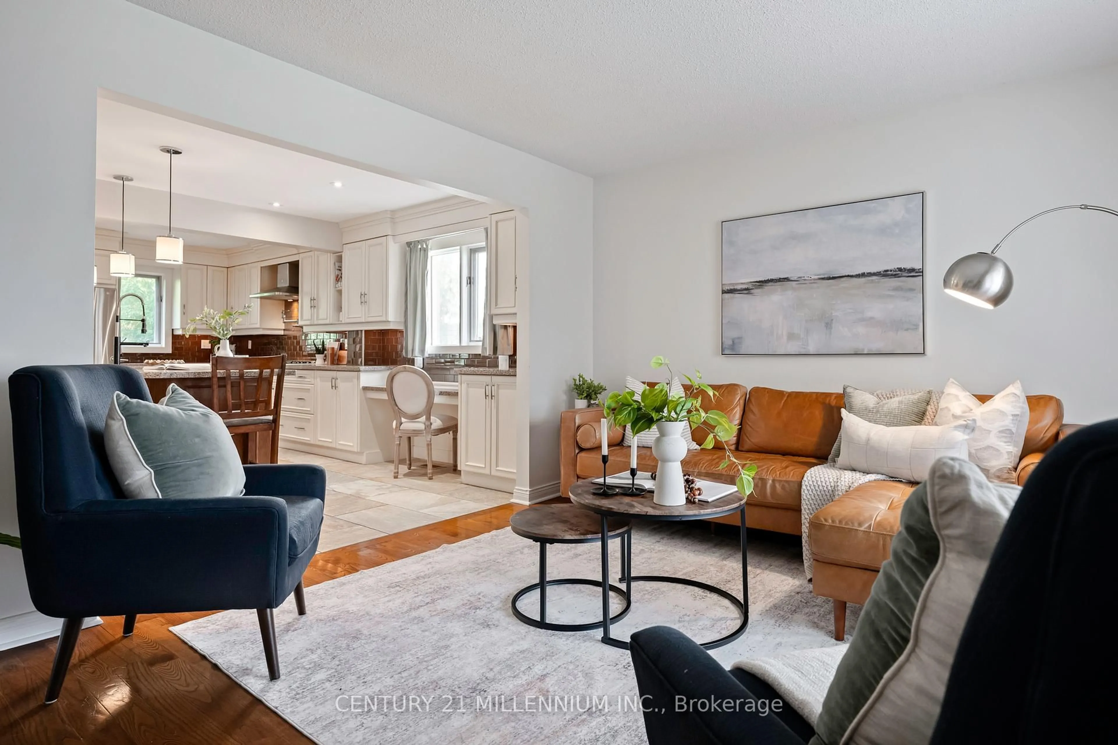 Living room with furniture, unknown for 174 Lisa Marie Dr, Orangeville Ontario L9W 4P7