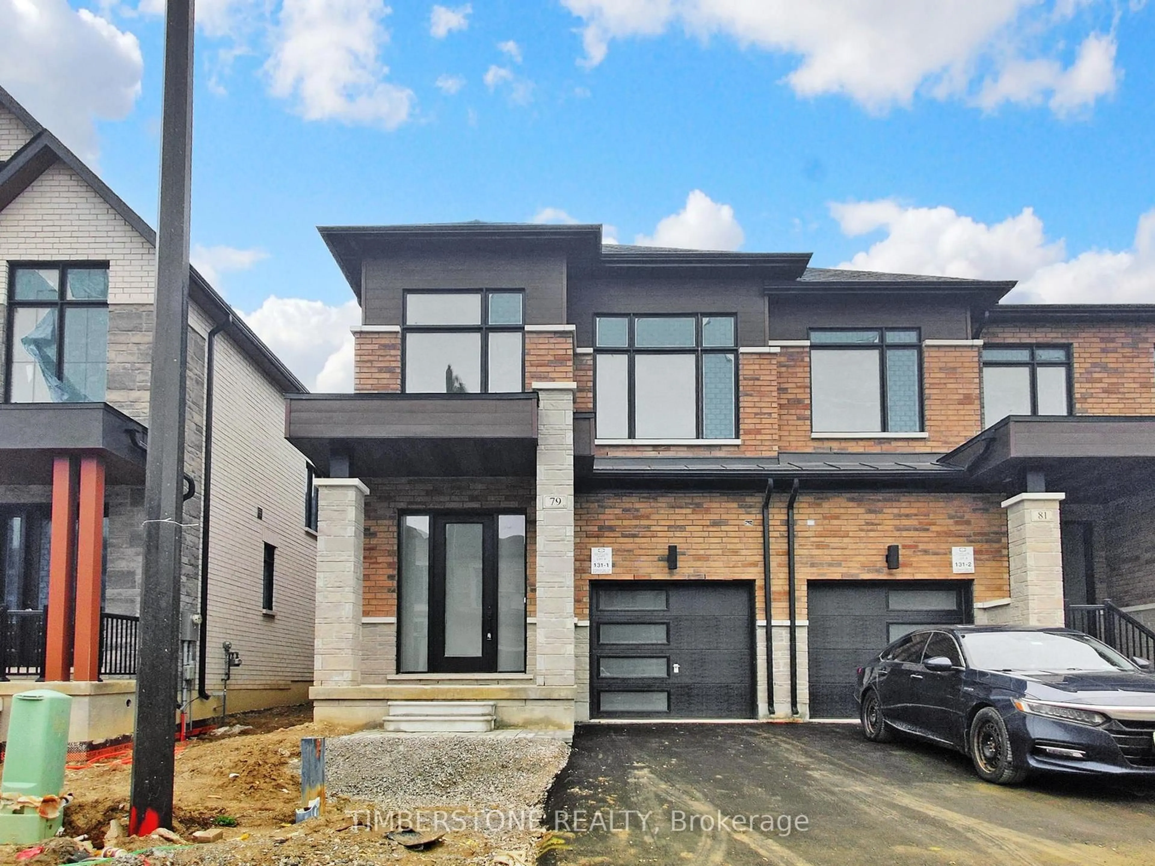 Home with brick exterior material, street for 79 Freedom Oaks Tr, Brampton Ontario L6P 4R8