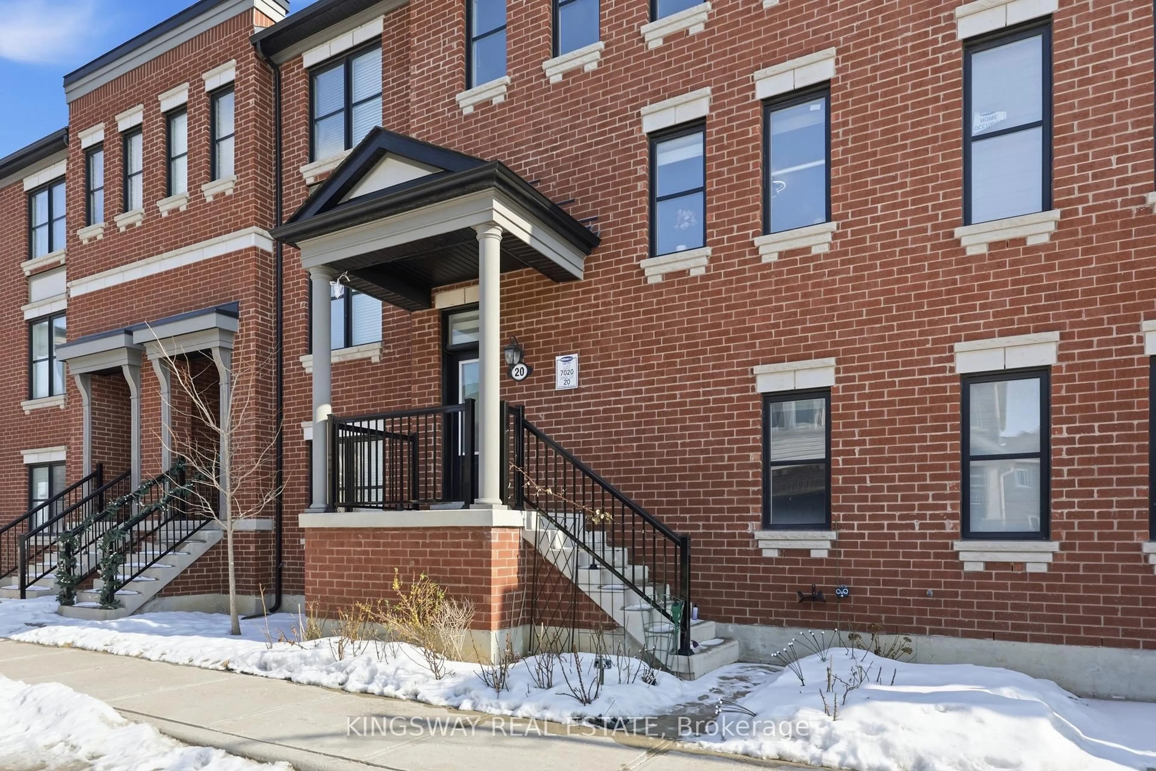 Home with brick exterior material, street for 975 WHITLOCK Ave #20, Milton Ontario L9E 1S9