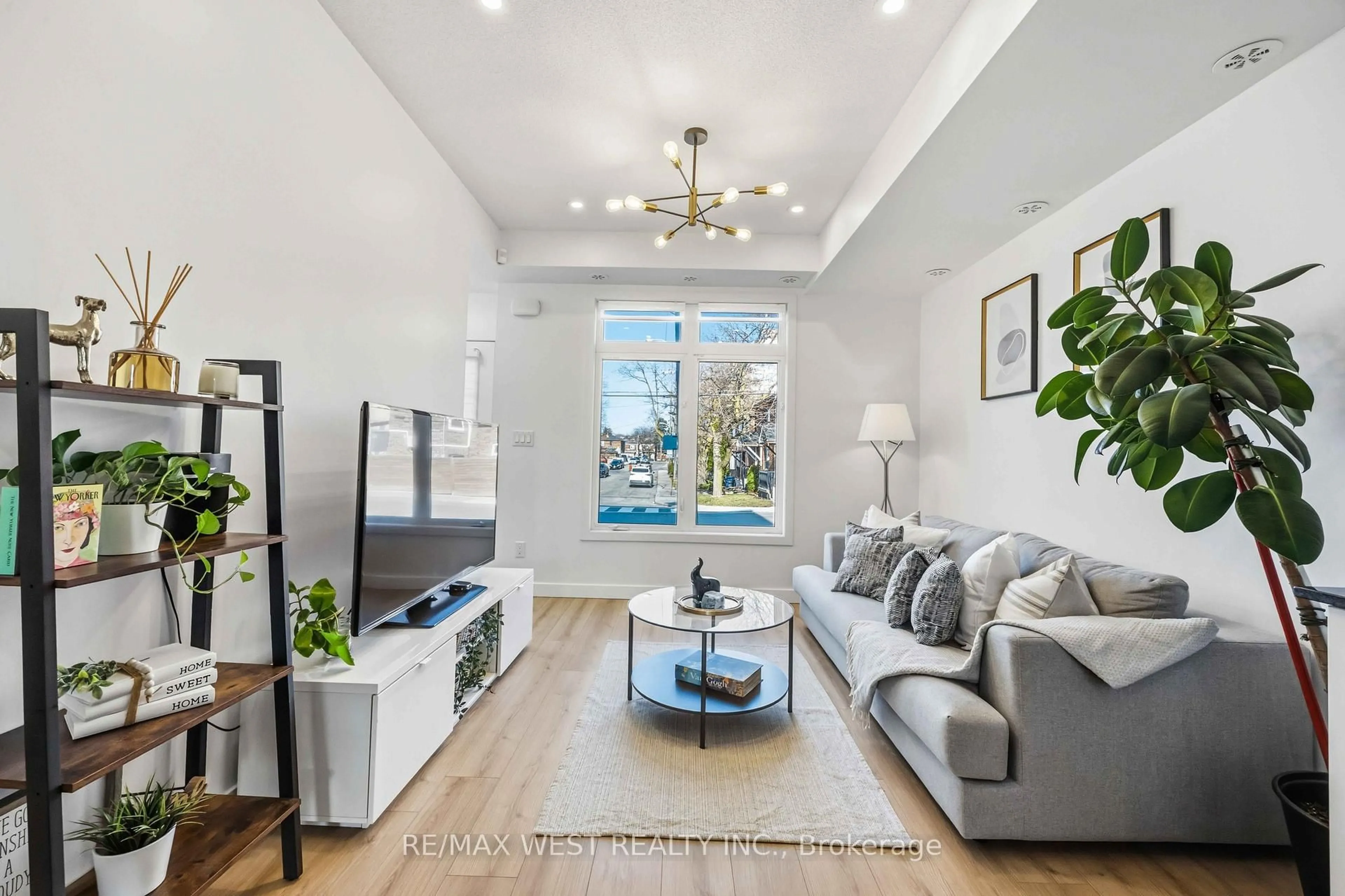 Living room with furniture, unknown for 6 Bicknell Ave #1, Toronto Ontario M6M 0B4