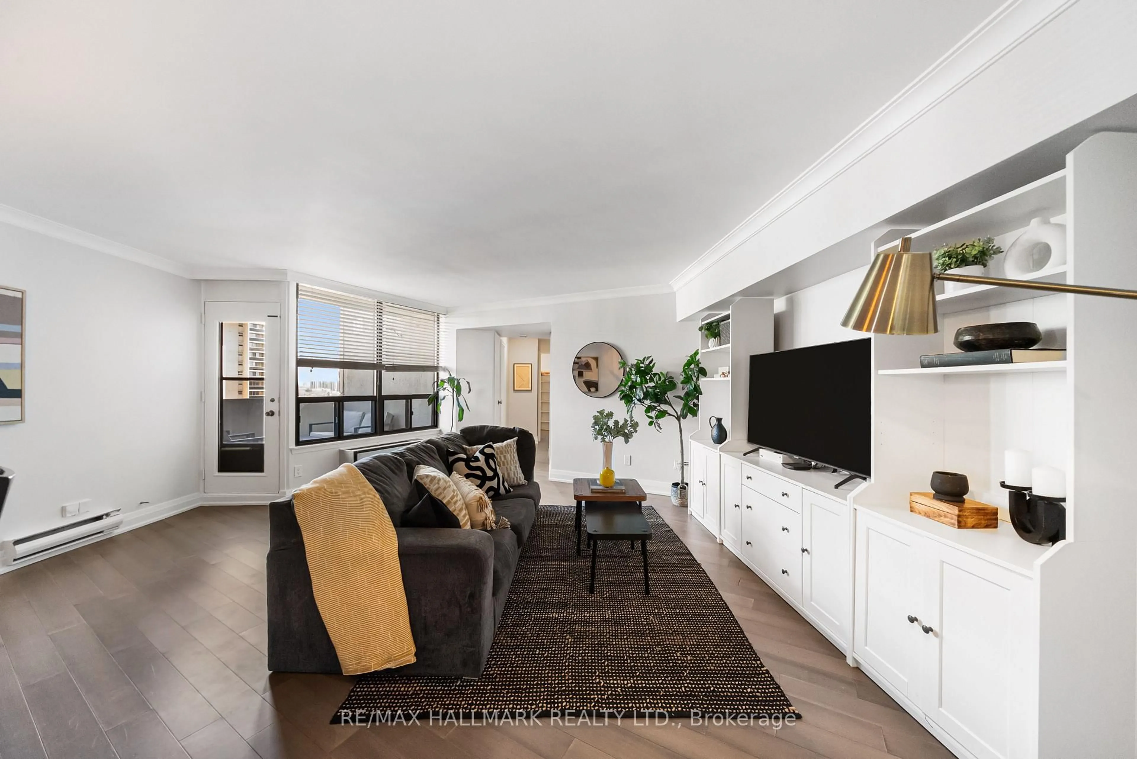 Living room with furniture, unknown for 296 Mill Rd #PH1, Toronto Ontario M9C 4X8