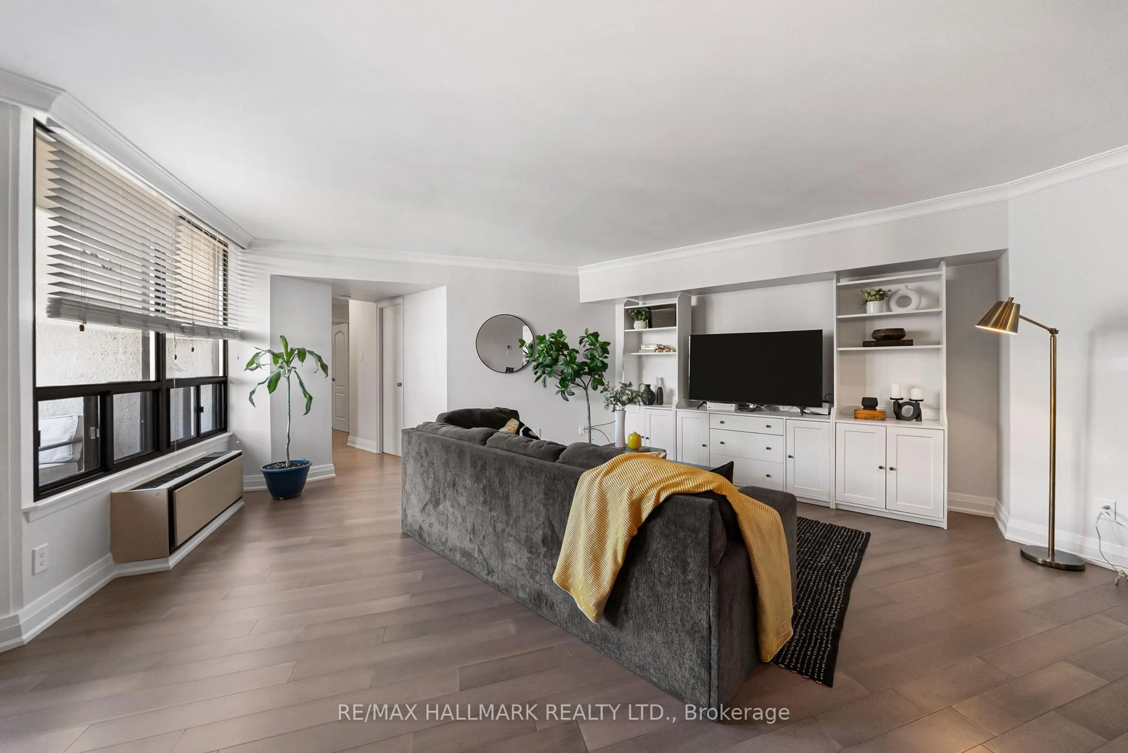 Living room with furniture, unknown for 296 Mill Rd #PH1, Toronto Ontario M9C 4X8