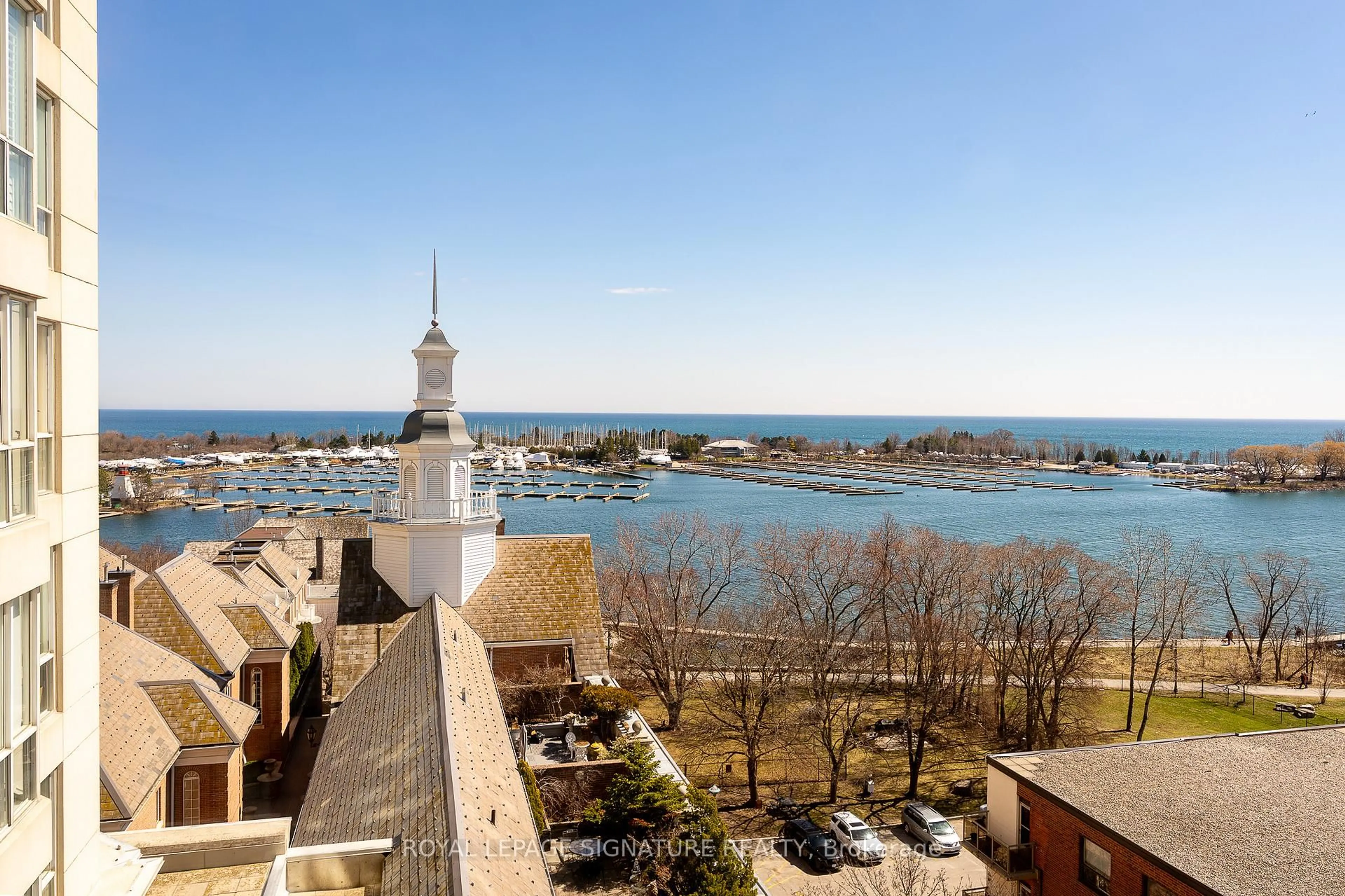 Patio, water/lake/river/ocean view for 2285 Lake Shore Blvd #703, Toronto Ontario M8V 3X9