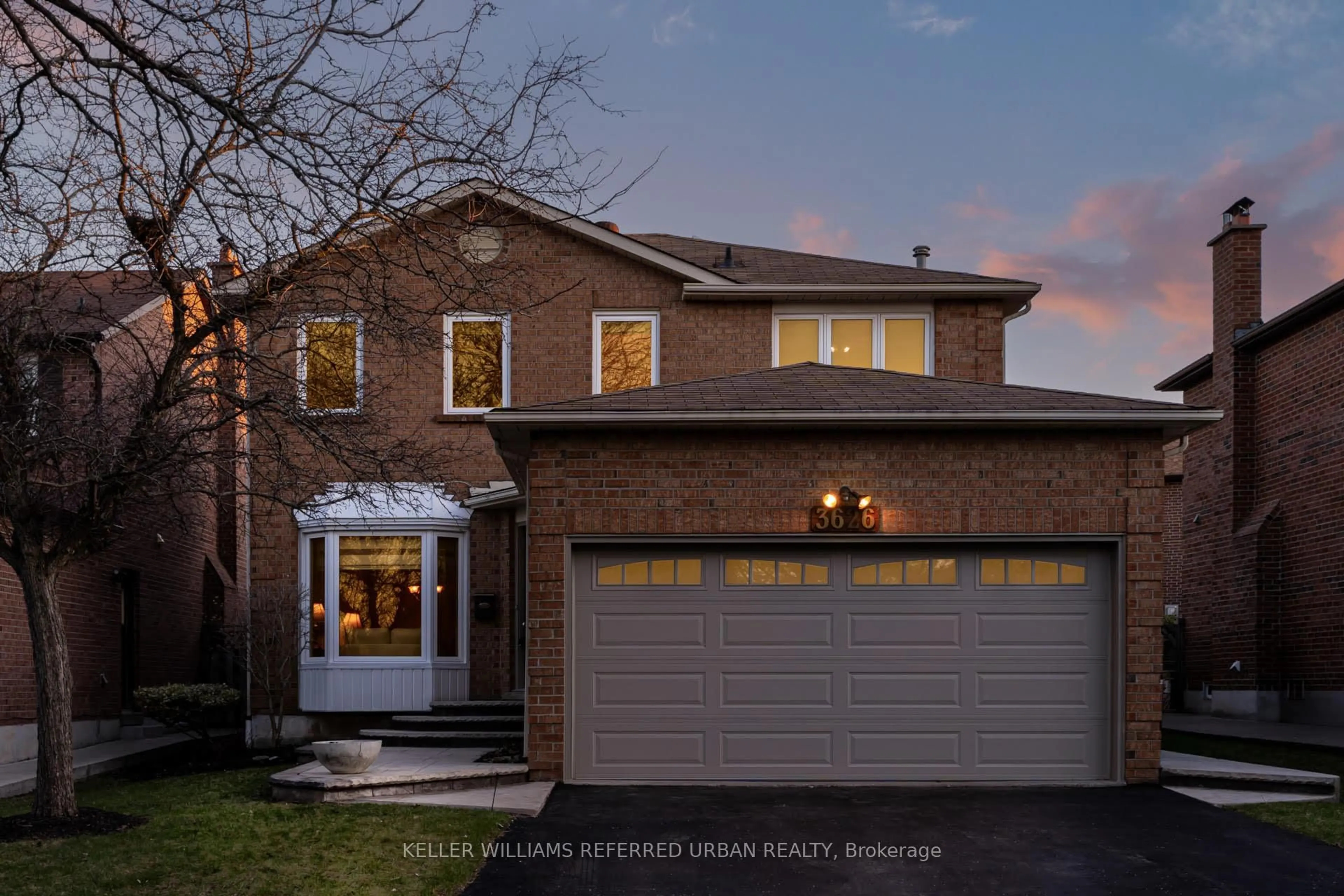 Home with brick exterior material, street for 3626 Cartmel Rd, Mississauga Ontario L5L 4S1