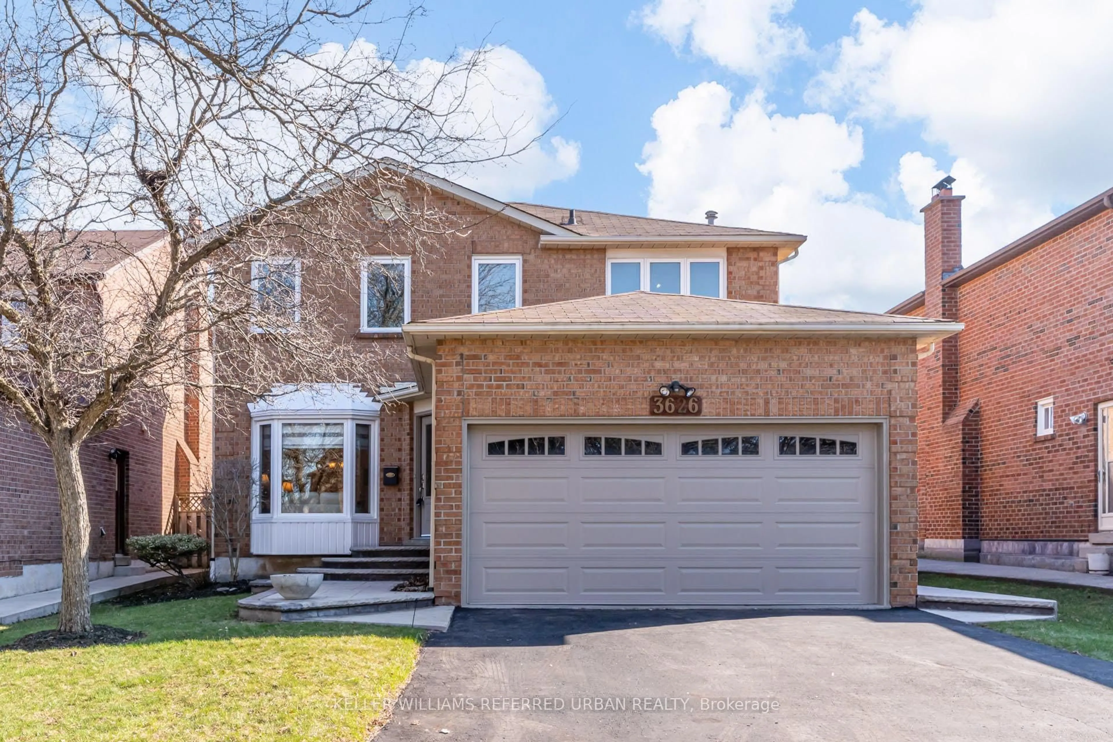 Home with brick exterior material, street for 3626 Cartmel Rd, Mississauga Ontario L5L 4S1