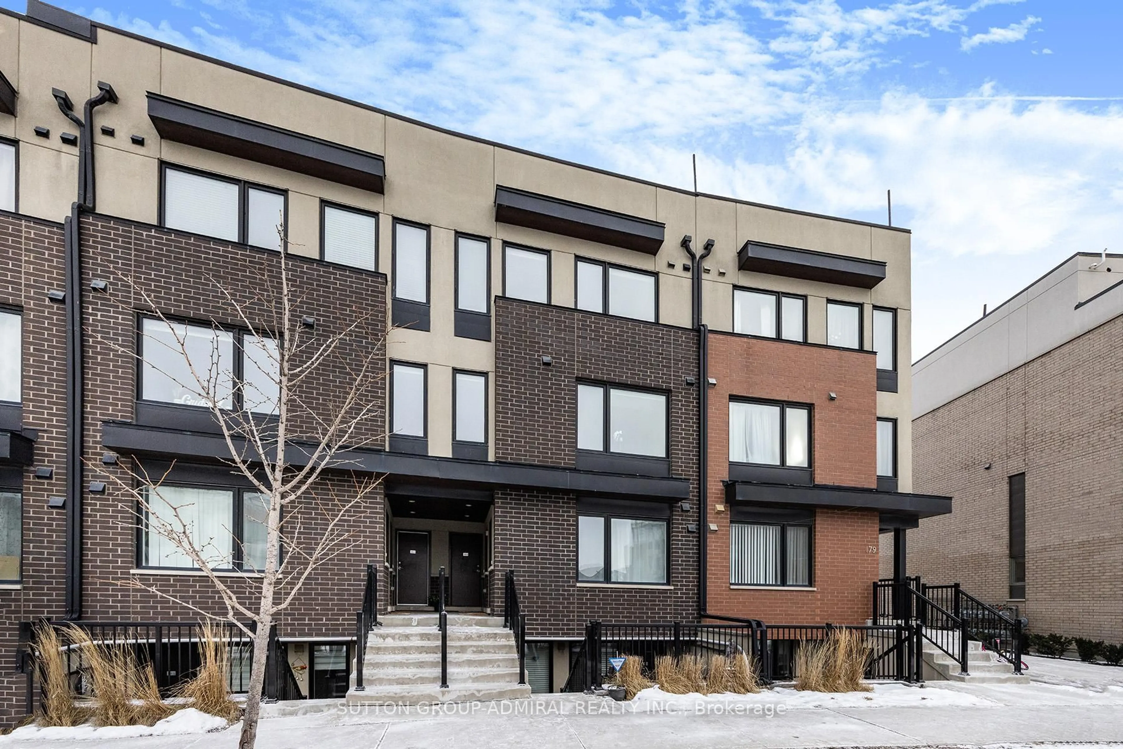 Home with brick exterior material, street for 181 William Duncan Rd #7, Toronto Ontario M3K 0B7