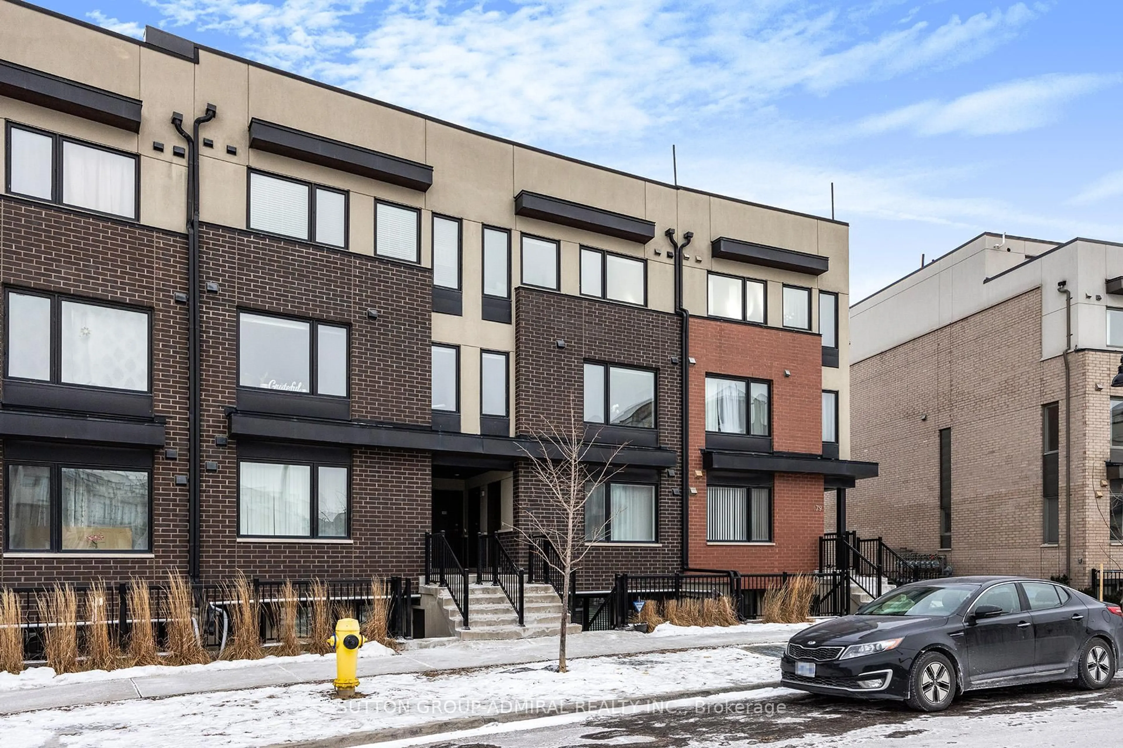 Home with brick exterior material, street for 181 William Duncan Rd #7, Toronto Ontario M3K 0B7