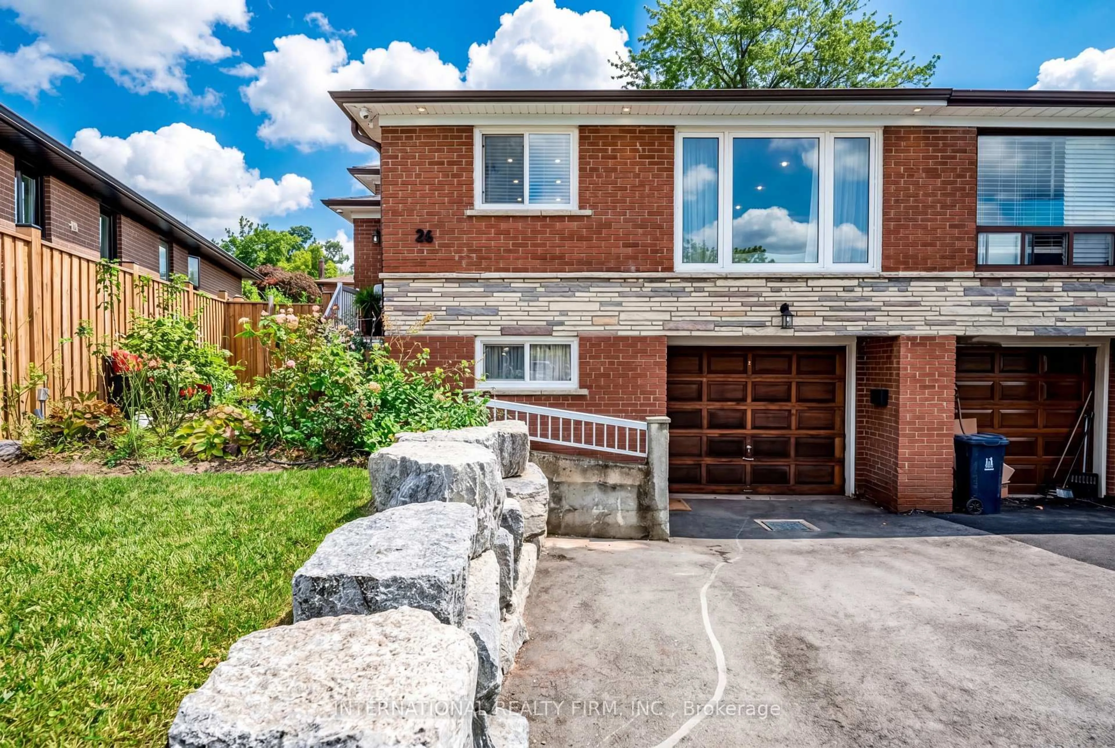 Home with brick exterior material, street for 26 Dellbrook Cres, Toronto Ontario M9L 1E2