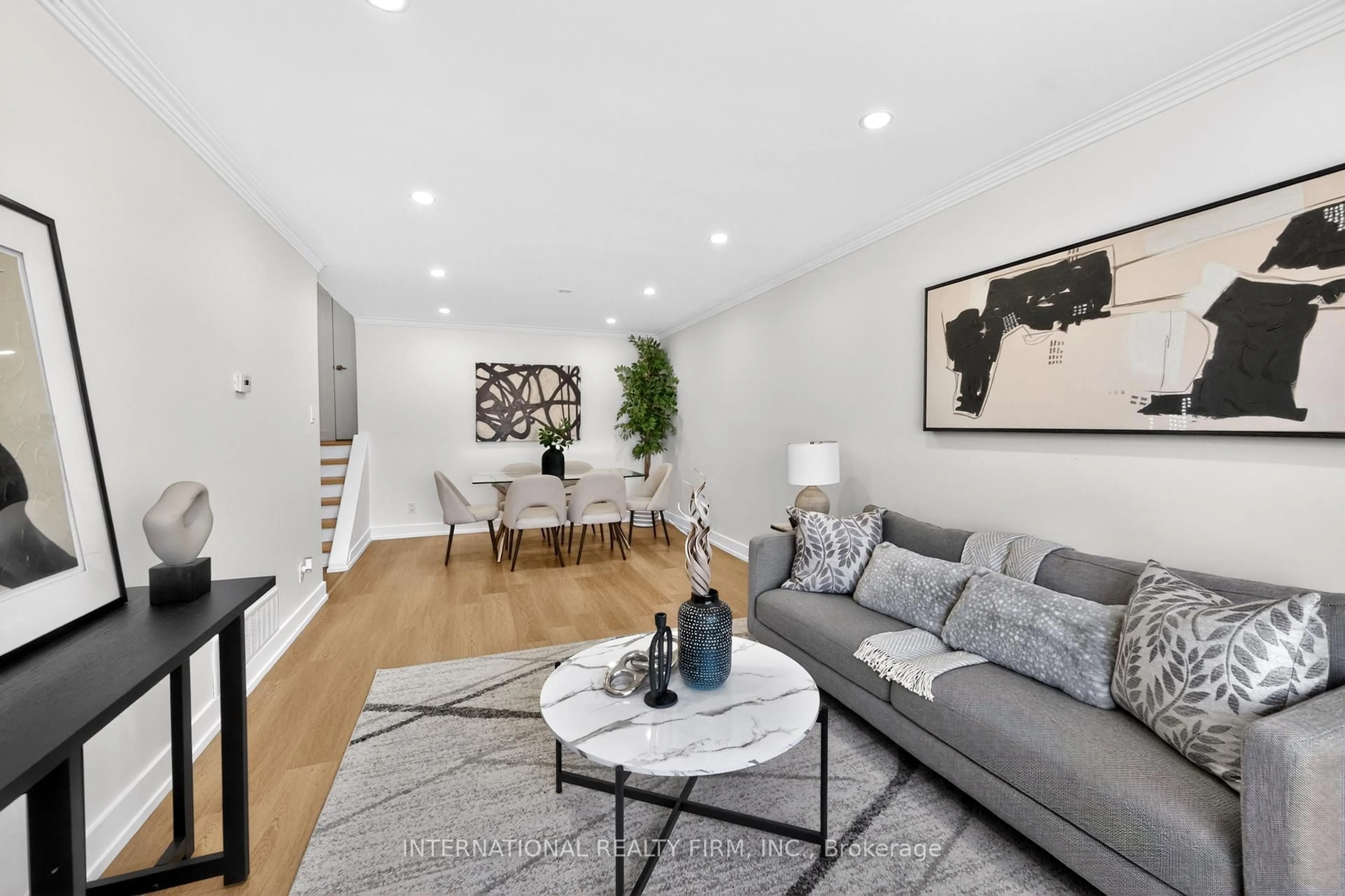 Living room with furniture, unknown for 26 Dellbrook Cres, Toronto Ontario M9L 1E2