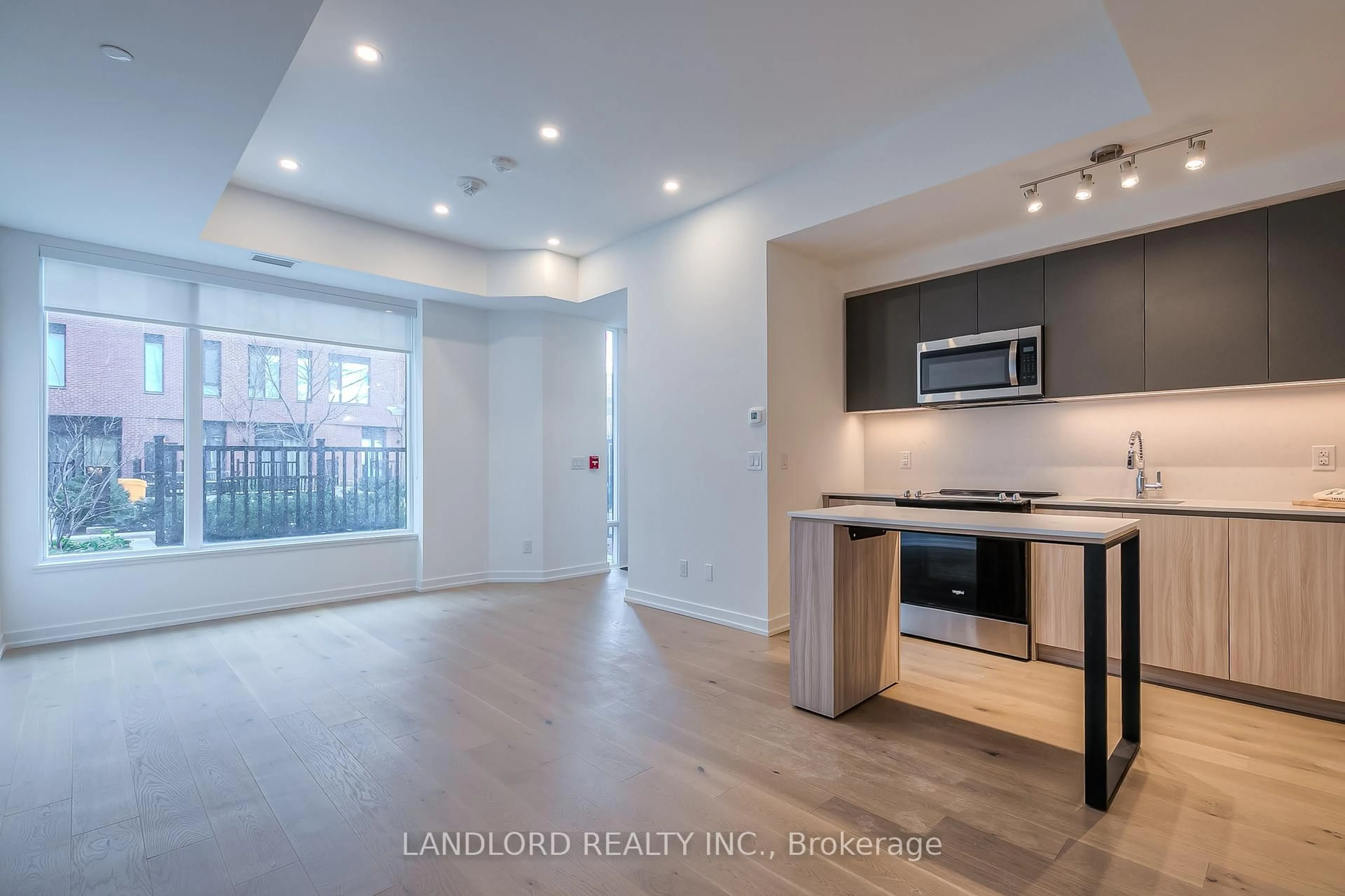 Open concept kitchen, unknown for 15 Maryport Ave #109, Toronto Ontario M3M 0E1