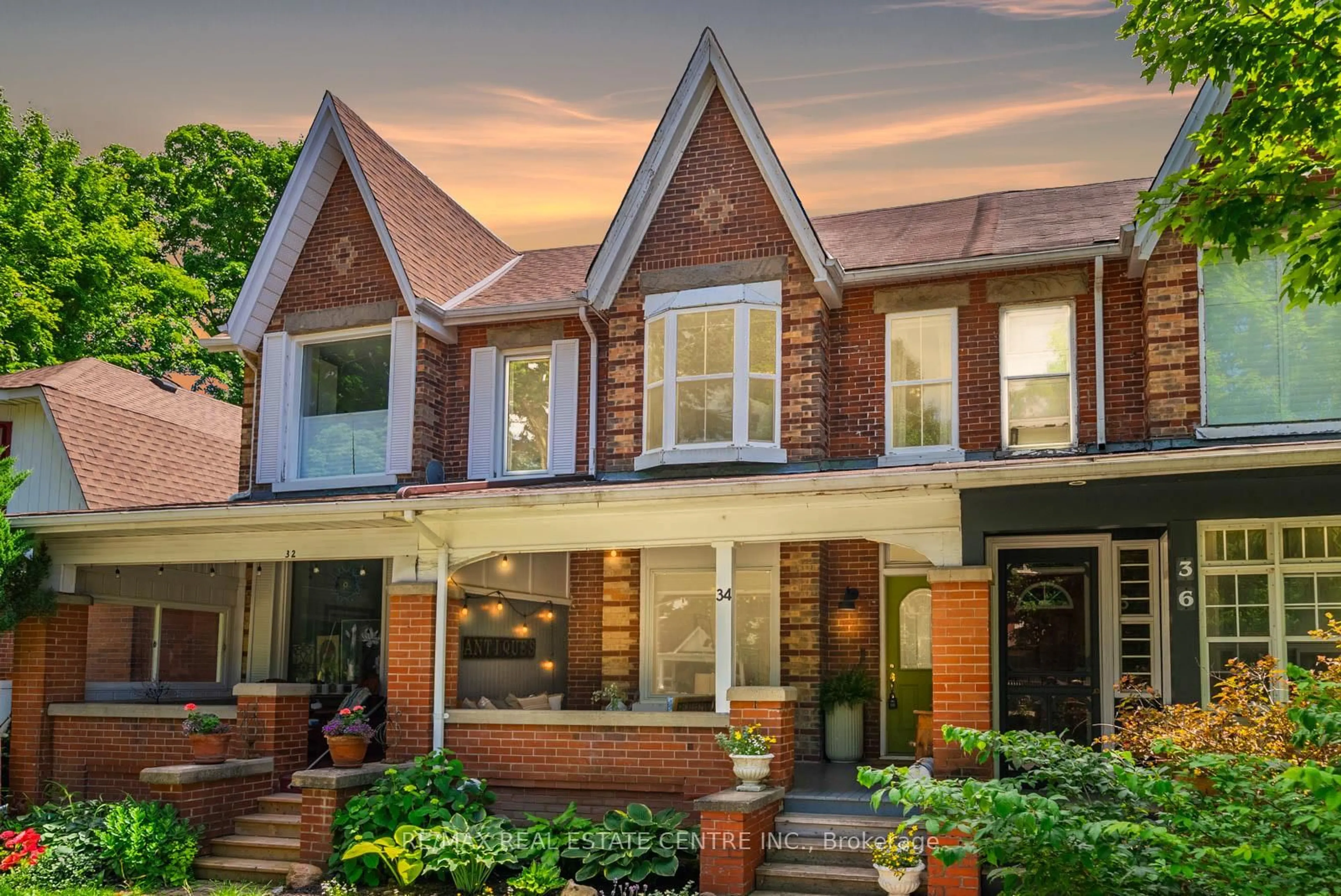 Home with brick exterior material, street for 34 Zina St, Orangeville Ontario L9W 1E1