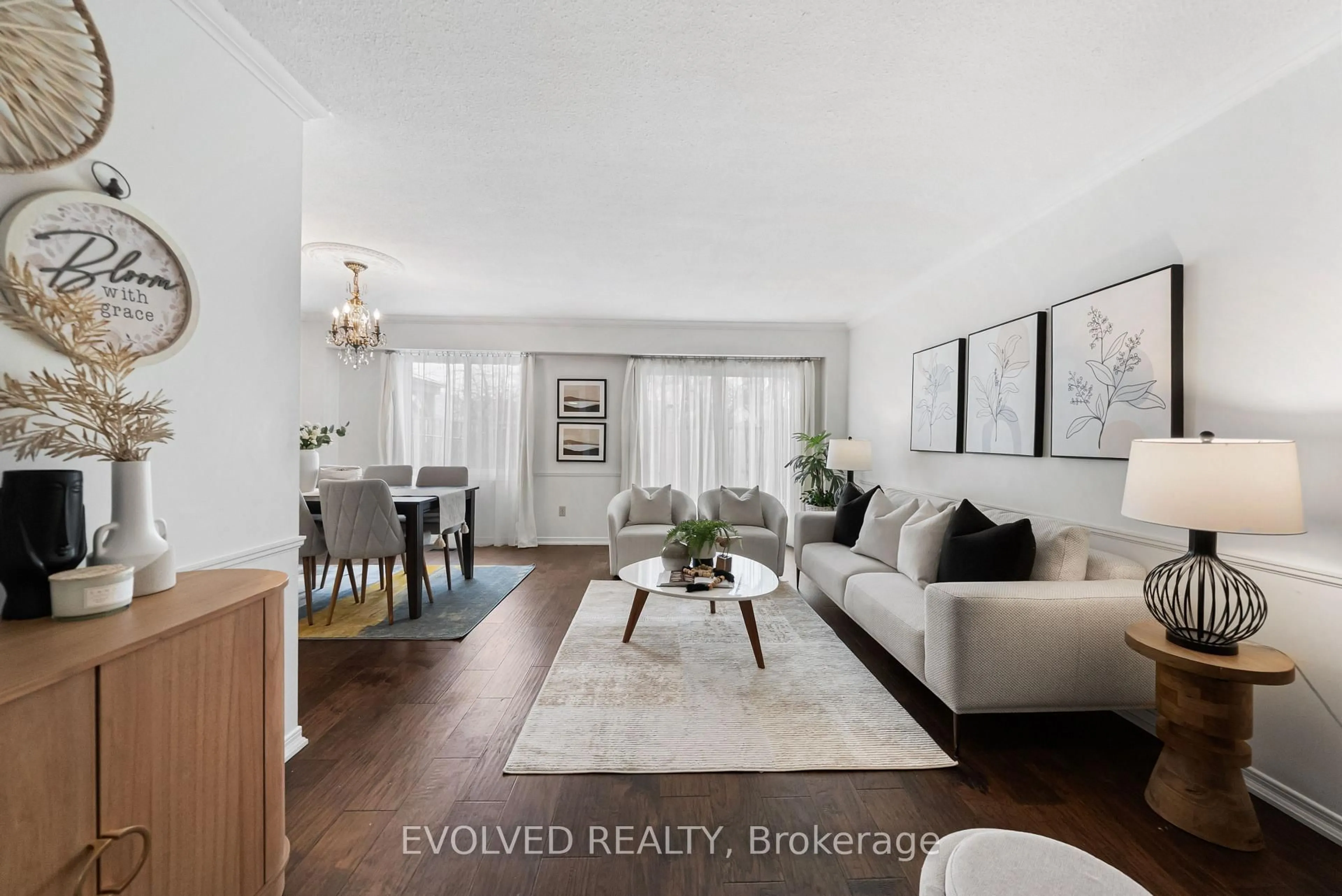 Living room with furniture, unknown for 4192 Longmoor Dr #1, Burlington Ontario L7L 5E3