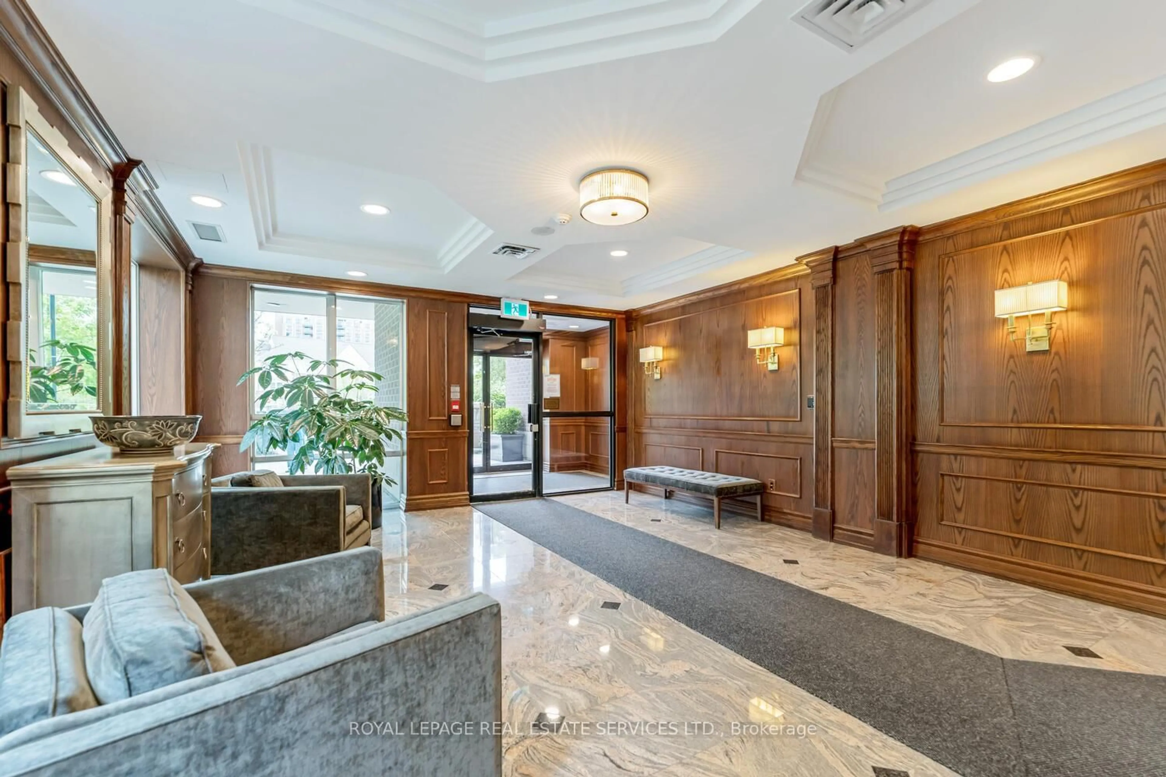 Lobby for 17 Michael Power Pl #311, Toronto Ontario M9A 5G5