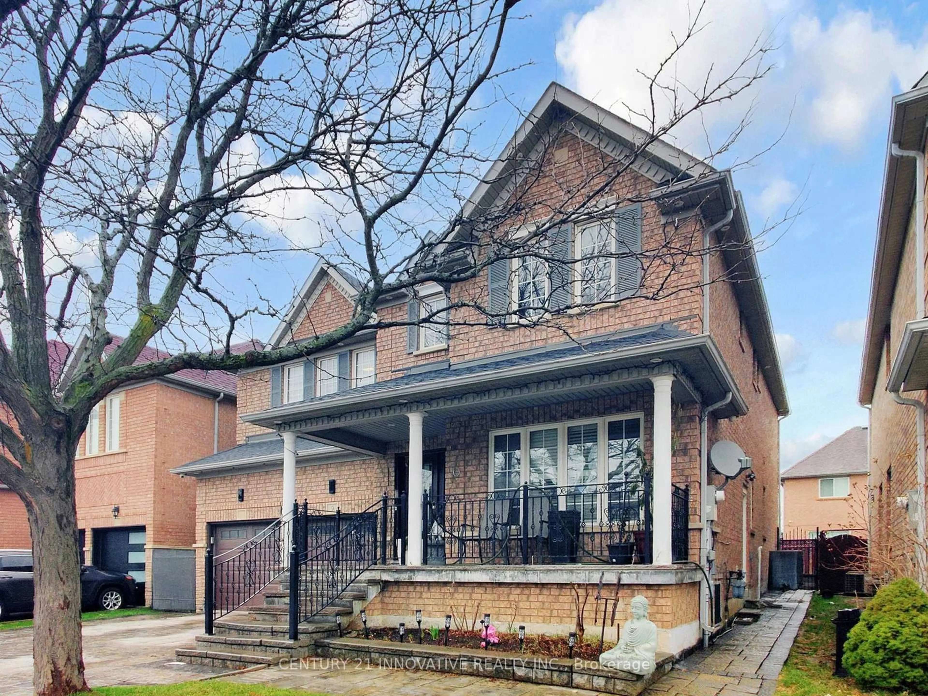 Home with brick exterior material, street for 9 Heatherdale Dr, Brampton Ontario L7A 2H6