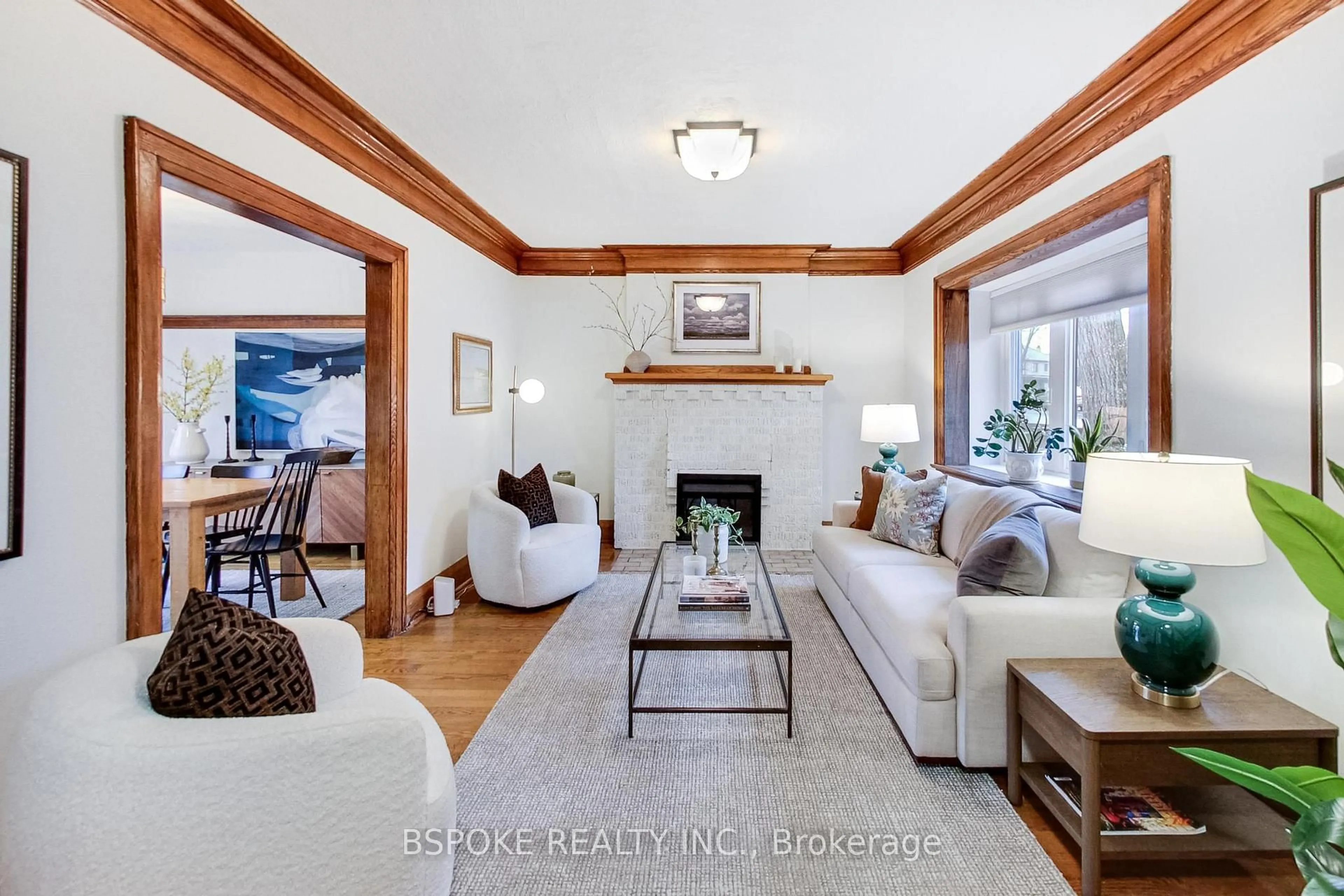 Living room with furniture, unknown for 75 Evelyn Ave, Toronto Ontario M6P 2Z2