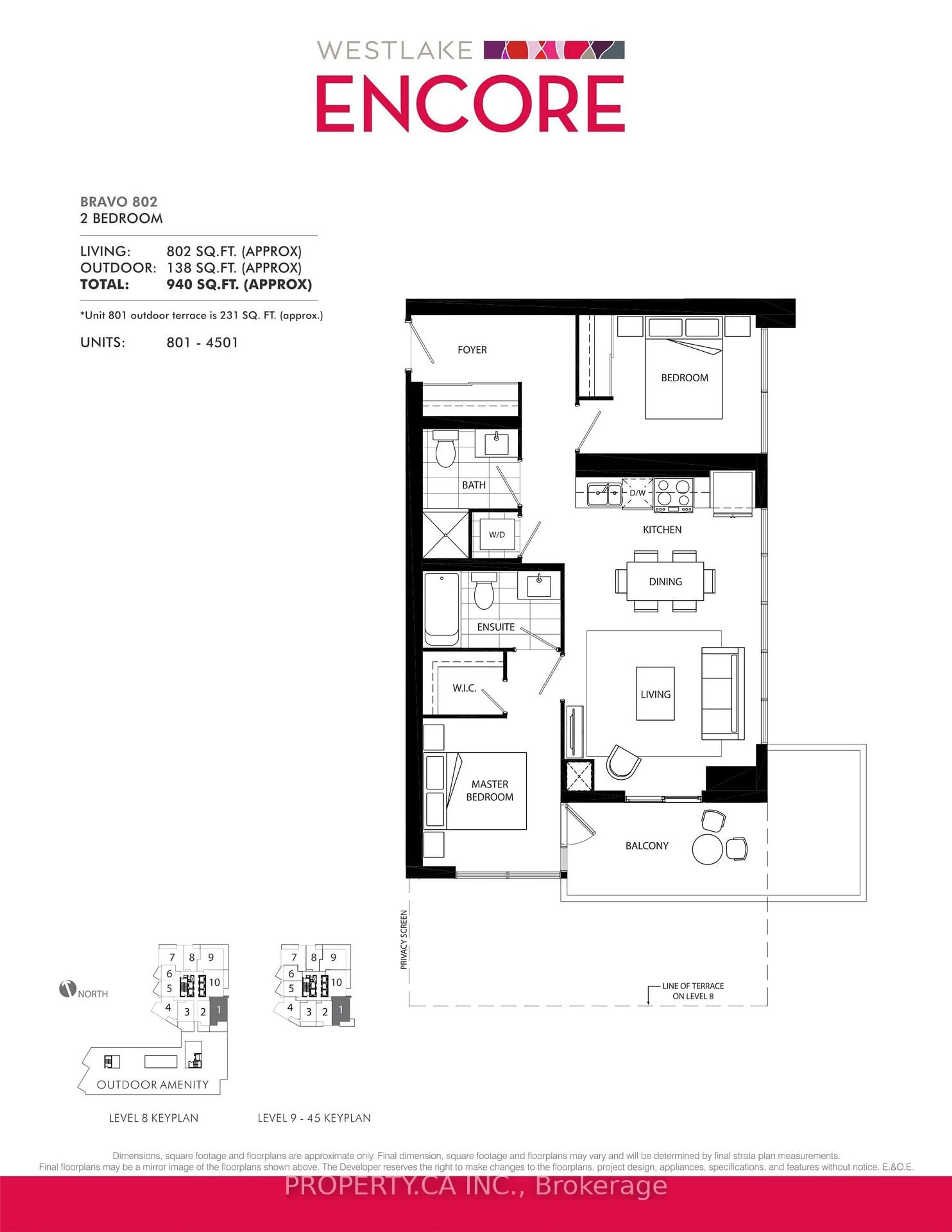 Floor plan for 10 Park Lawn Rd #1501, Toronto Ontario M8V 0H9