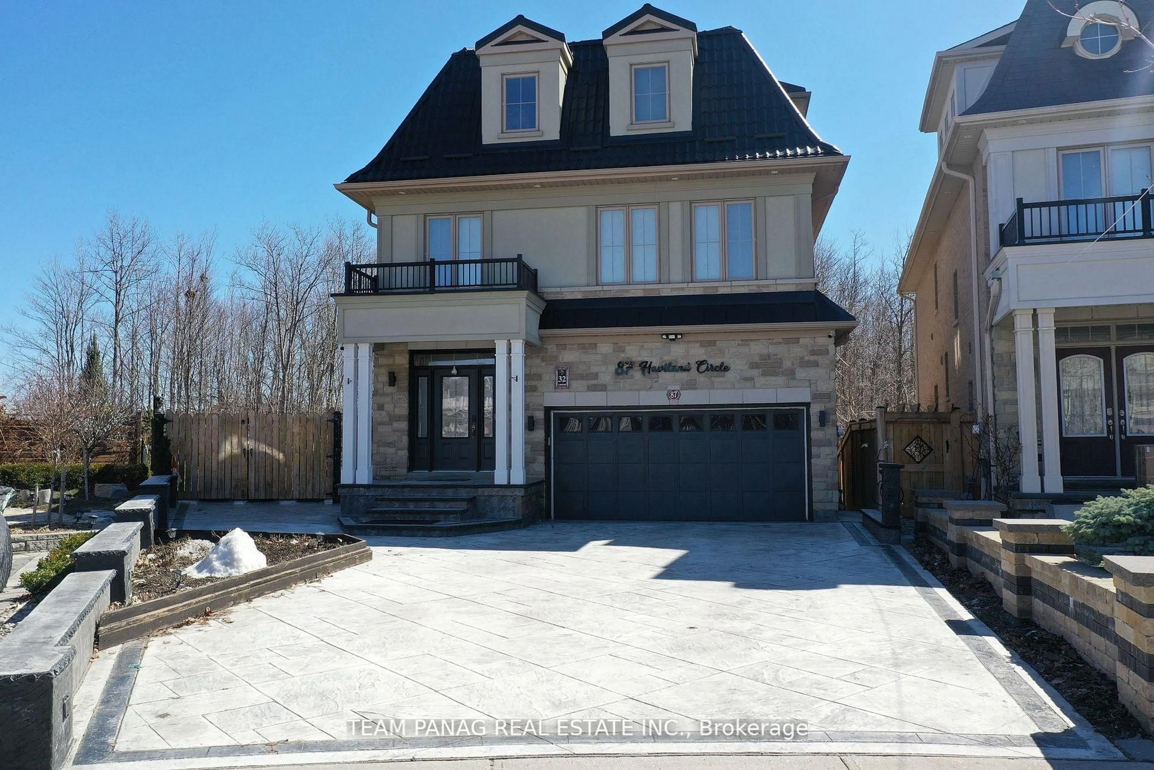 Home with brick exterior material, street for 87 Haviland Circ, Brampton Ontario L6R 0T7