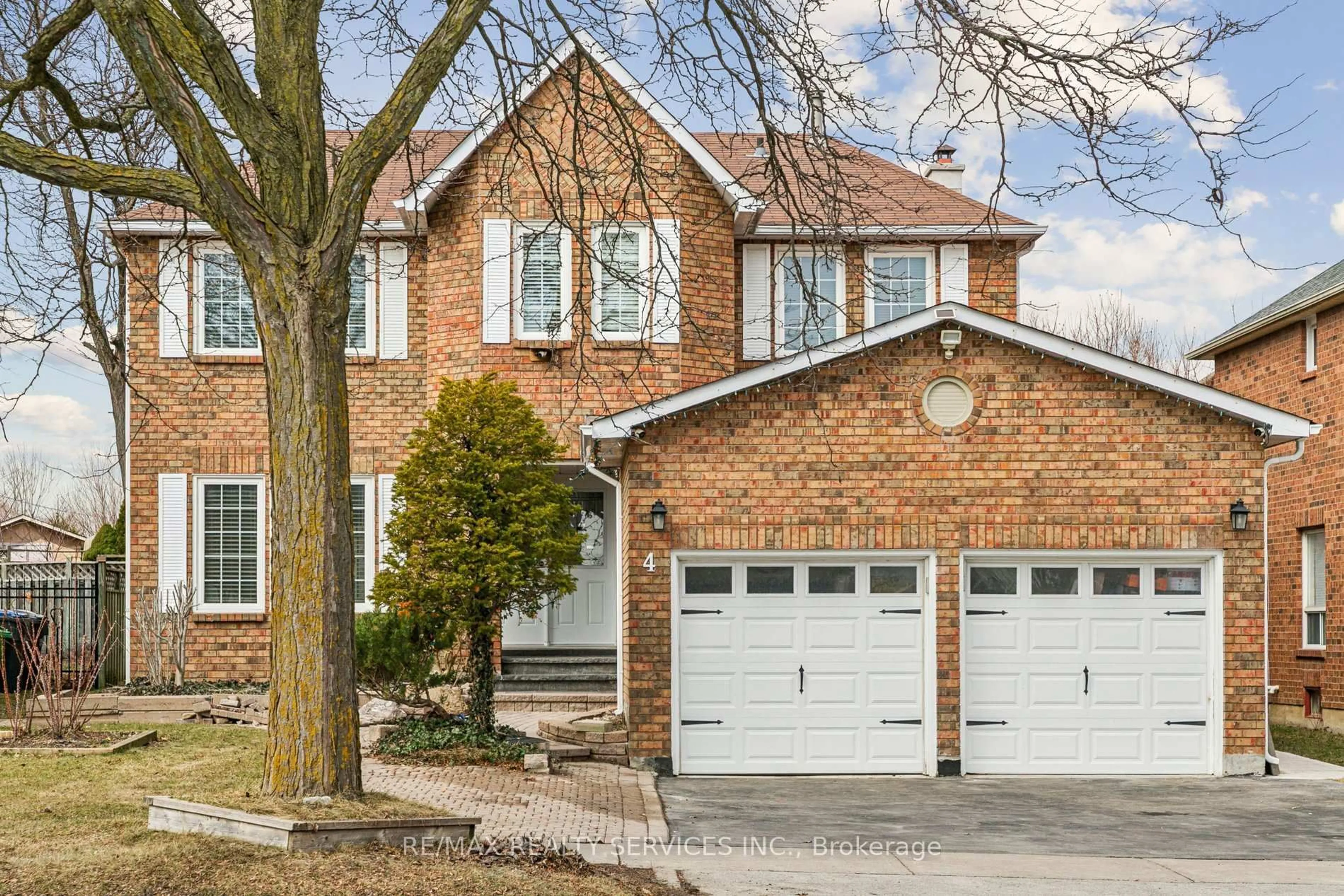 Home with brick exterior material, street for 4 Burt Dr, Brampton Ontario L6X 3H6