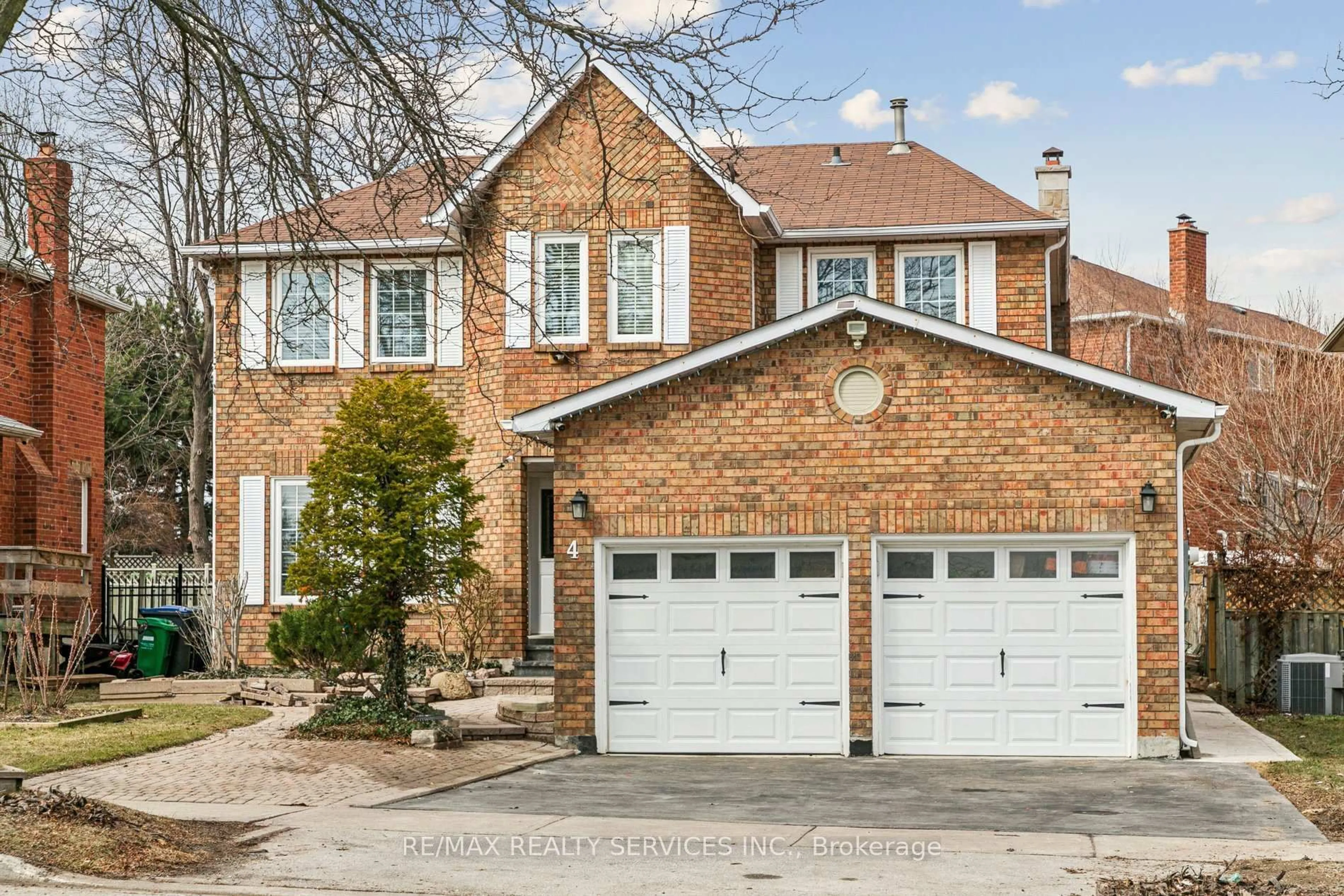 Home with brick exterior material, street for 4 Burt Dr, Brampton Ontario L6X 3H6