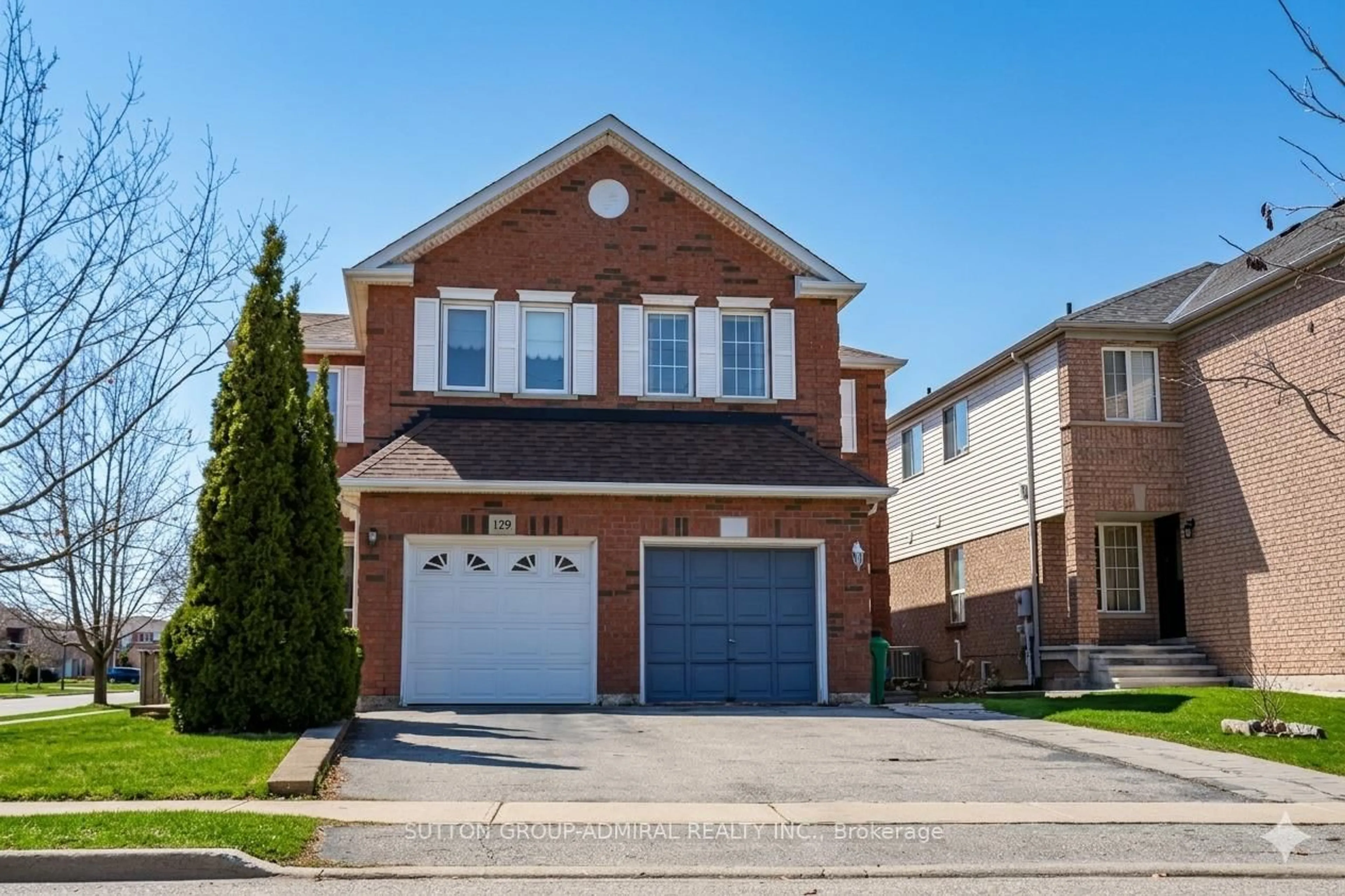 Home with brick exterior material, street for 129 Willow Park Dr, Brampton Ontario L6R 2N3
