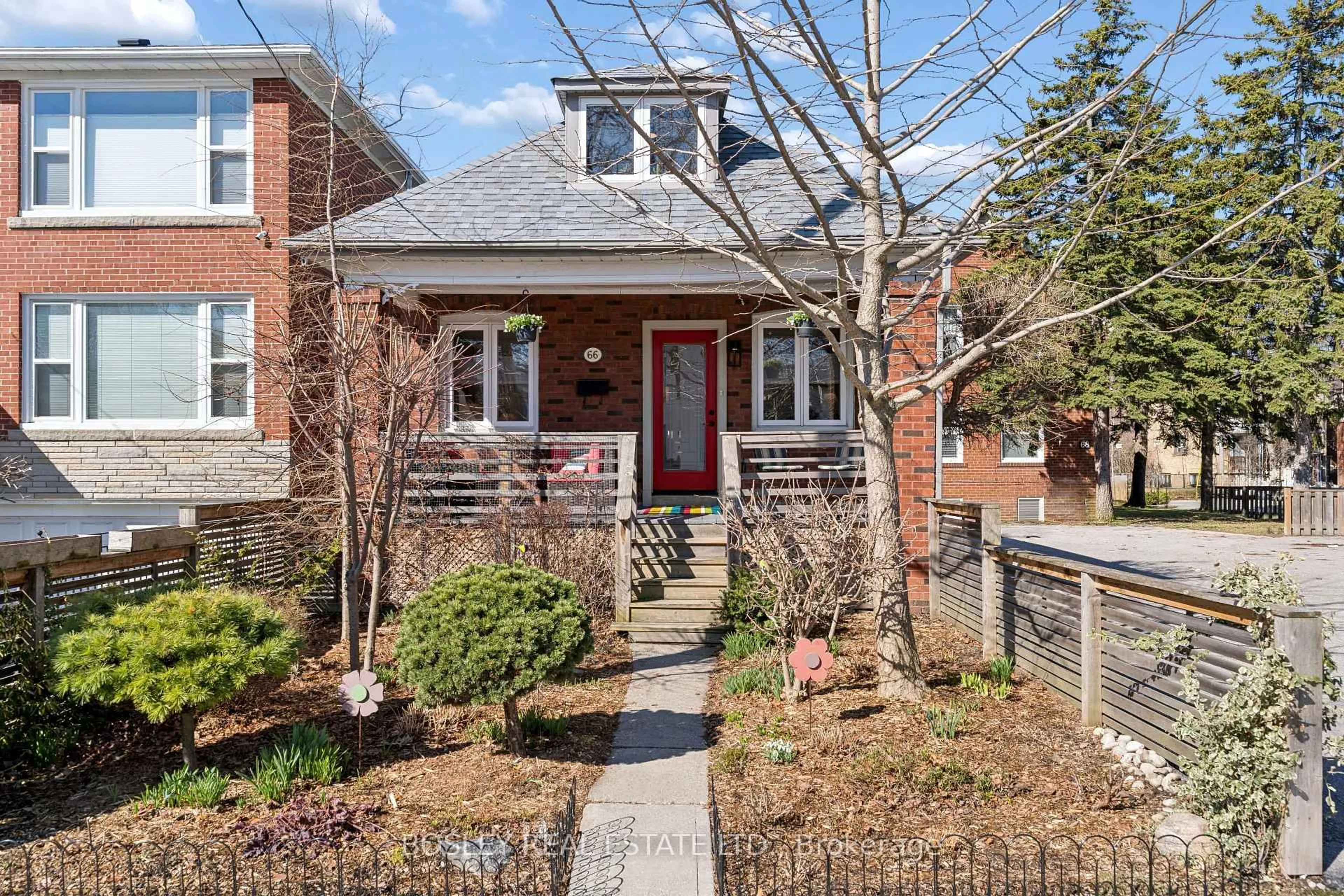 Home with brick exterior material, street for 66 Ninth St, Toronto Ontario M8V 3E3