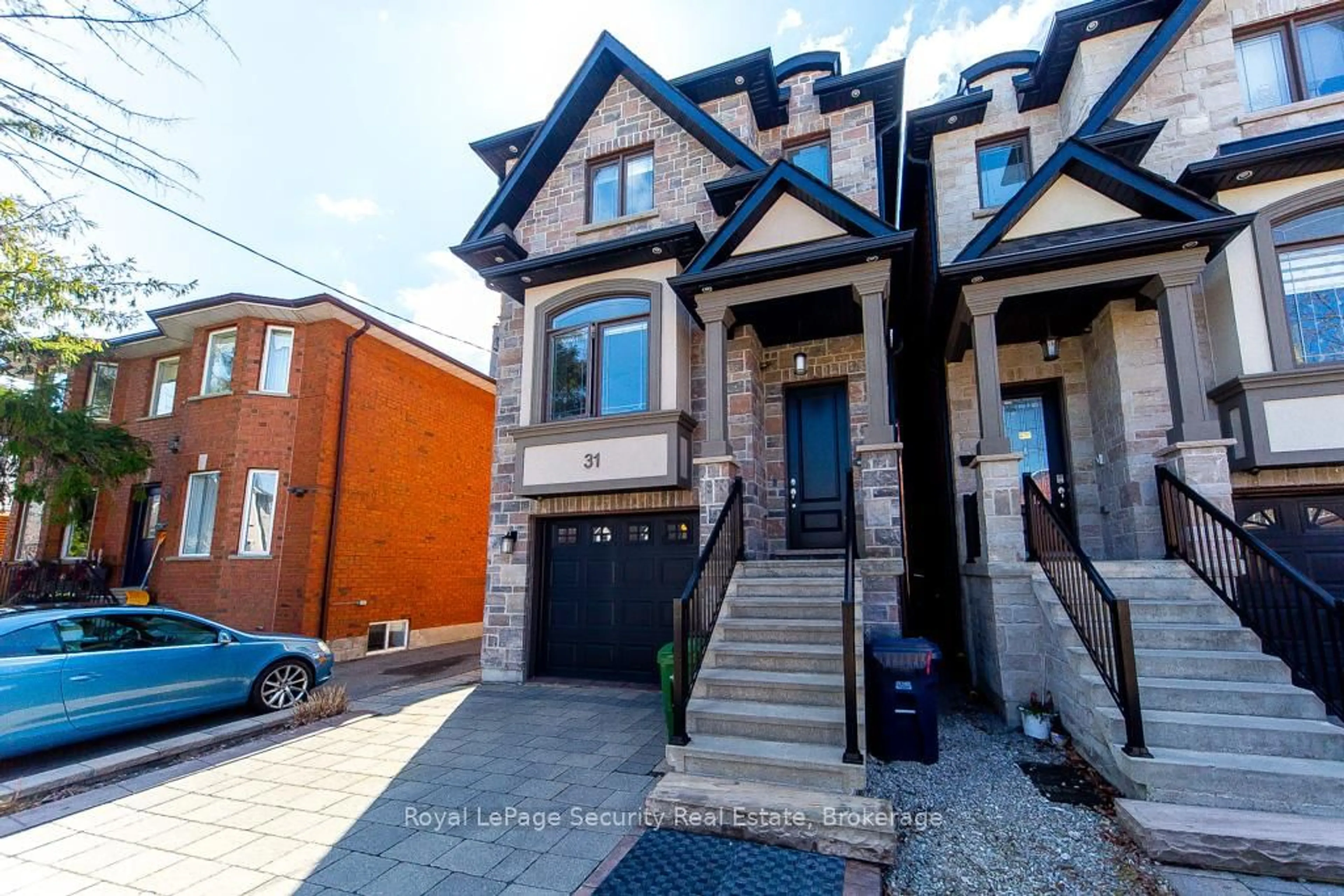 Home with brick exterior material, street for 31 John Best Ave, Toronto Ontario M9N 1C4
