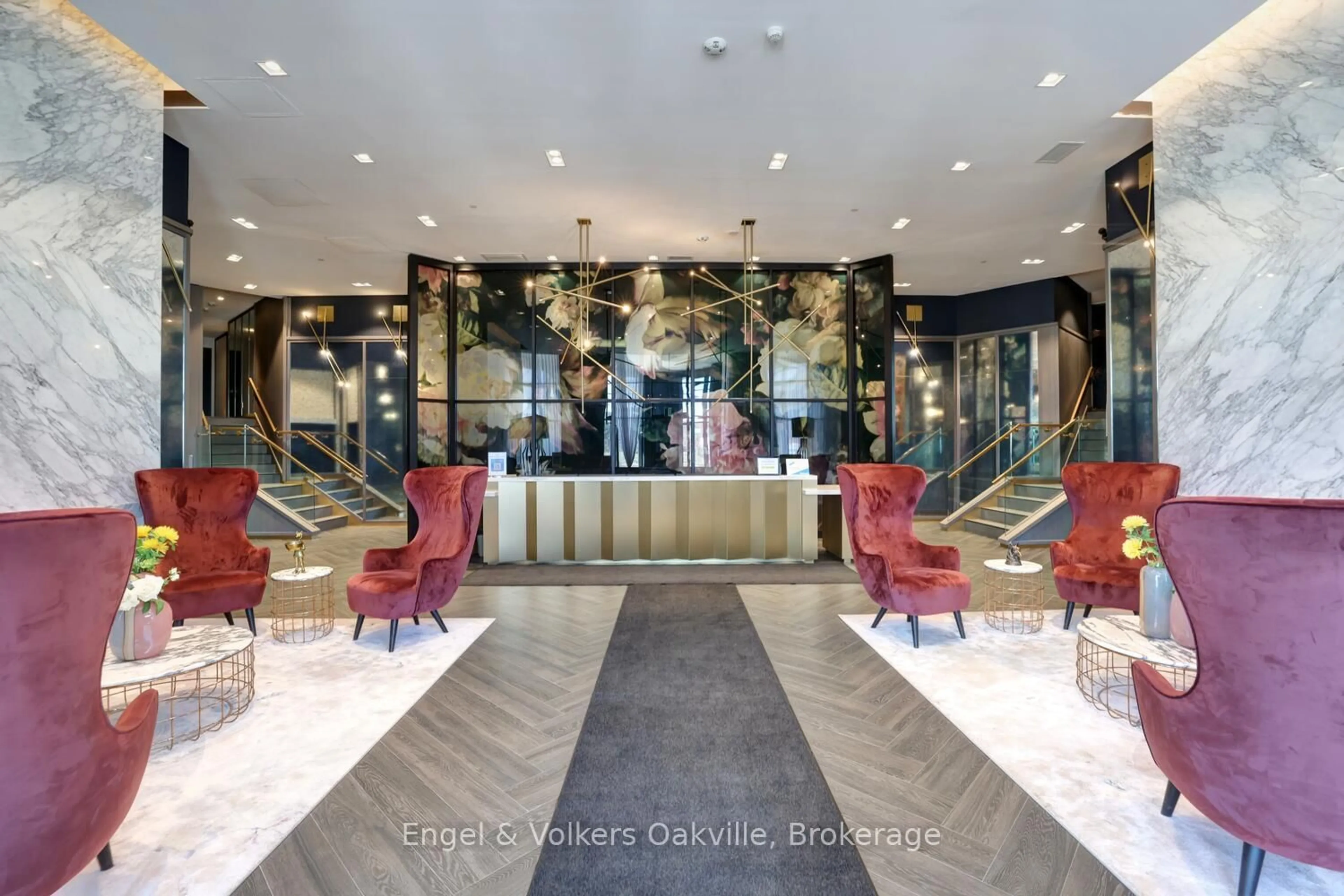Lobby for 405 Dundas St #307, Oakville Ontario L6M 5P9