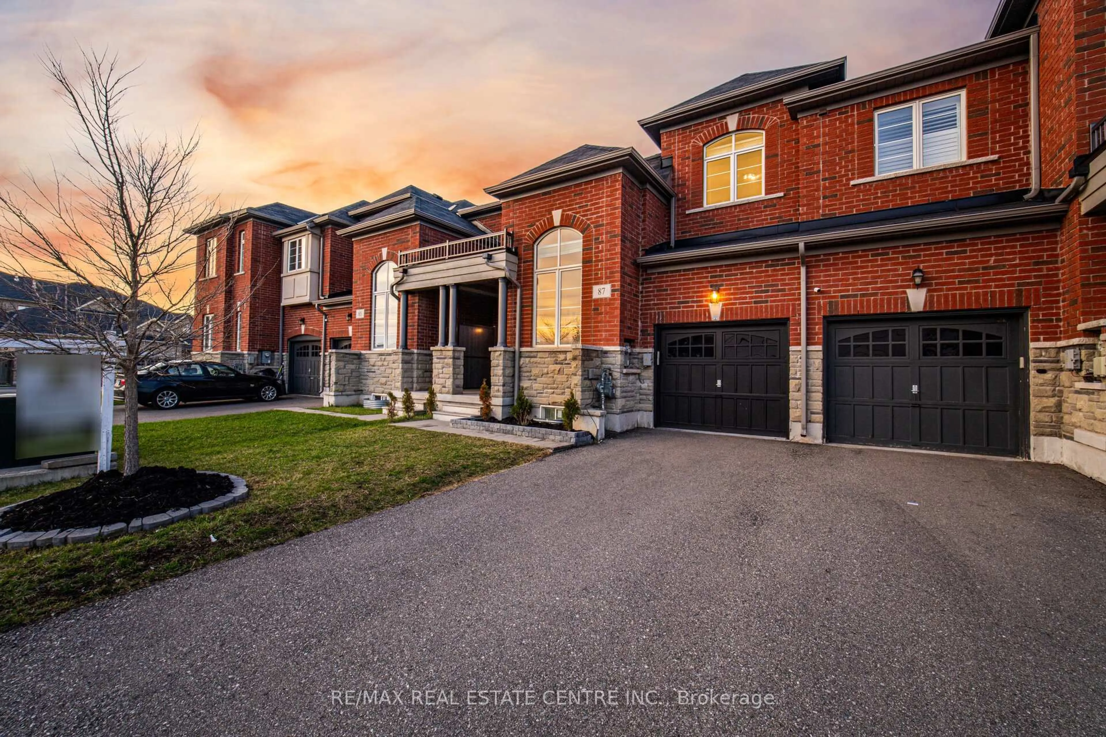 Home with brick exterior material, street for 87 Bronson Terr, Milton Ontario L9E 1G9