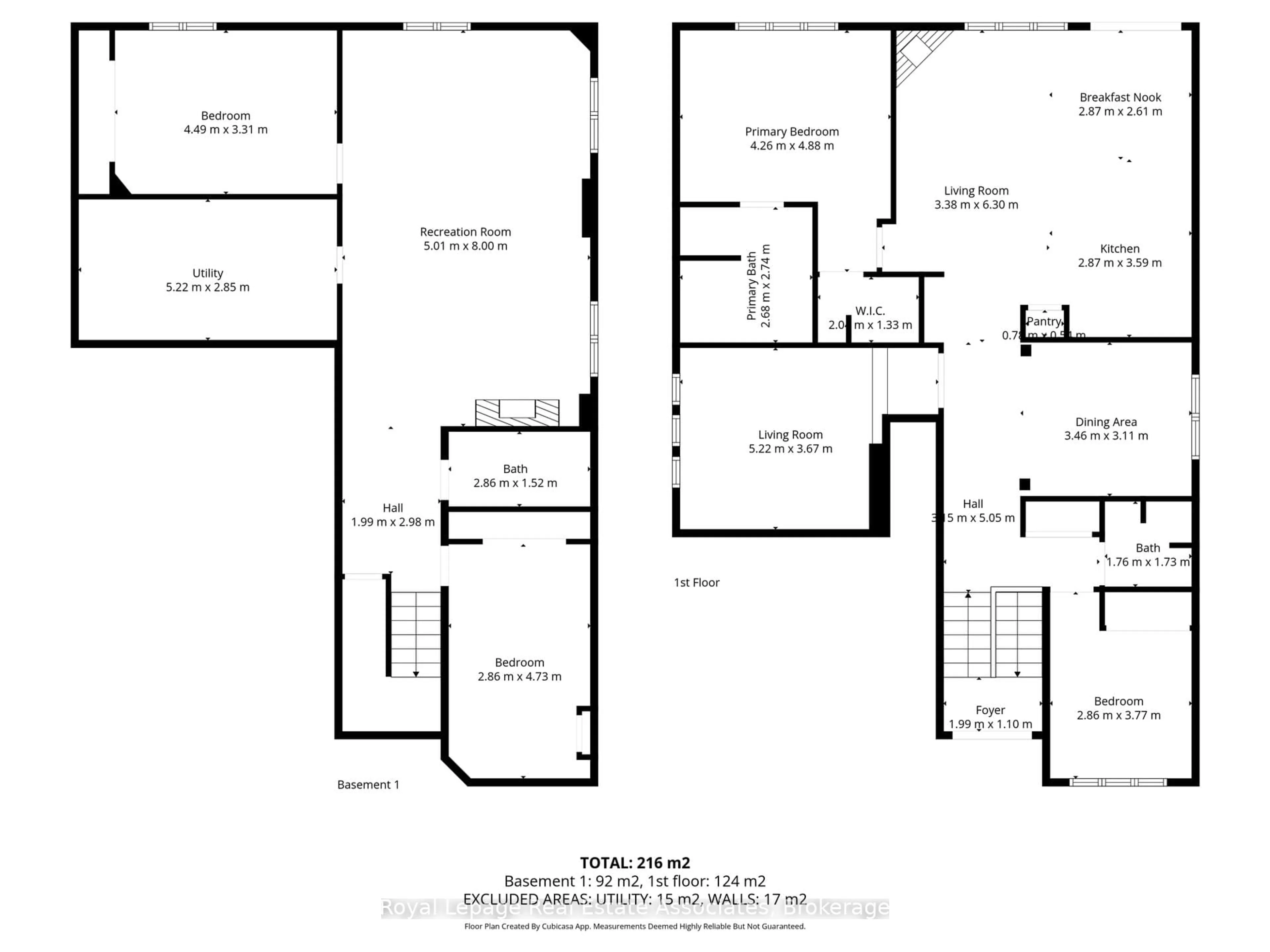 Floor plan for 4680 Mcleod Rd, Burlington Ontario L7M 0K6