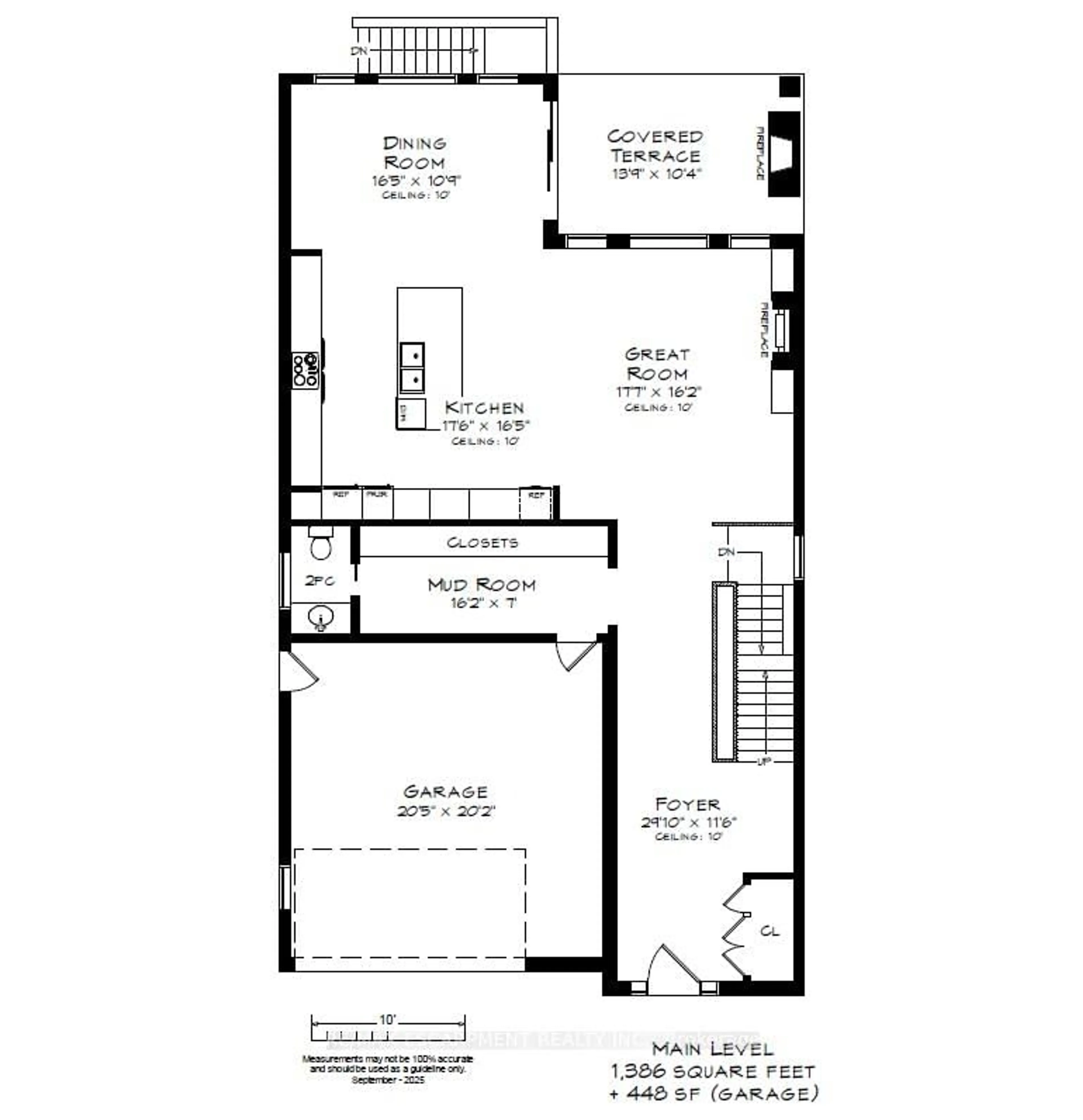 Floor plan for 977 Gorton Ave, Burlington Ontario L7T 1S6