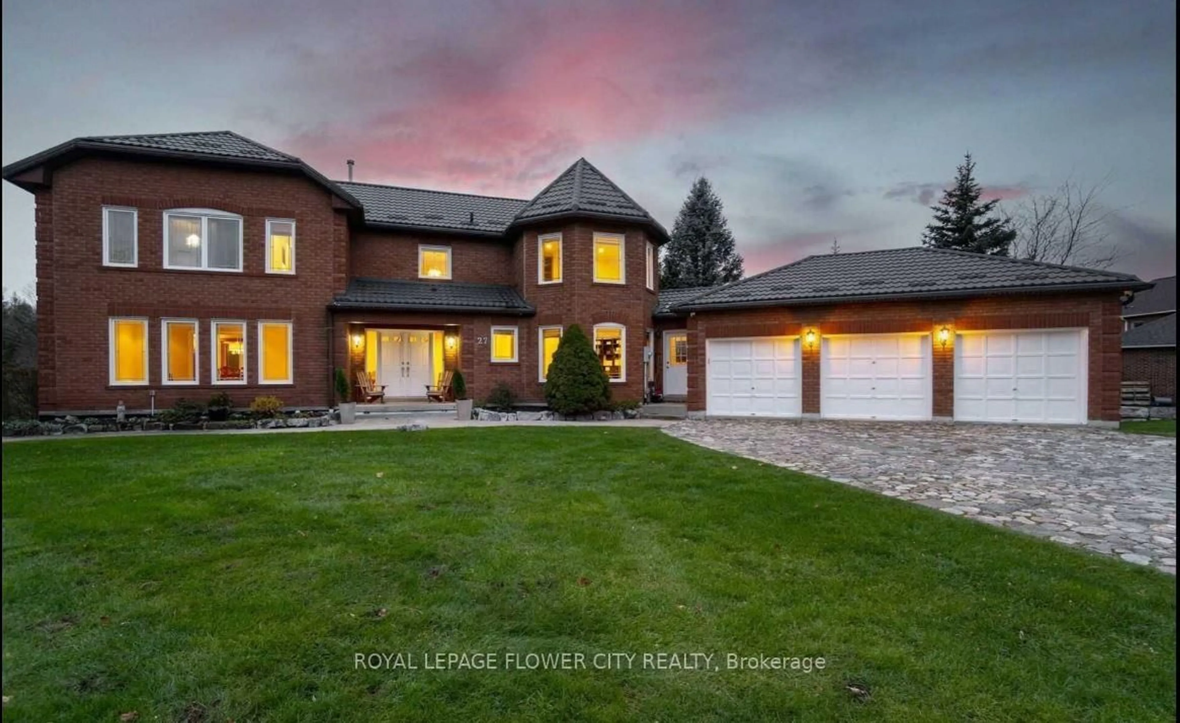 Home with brick exterior material, street for 27 McCauley Dr, Caledon Ontario L7E 0B6