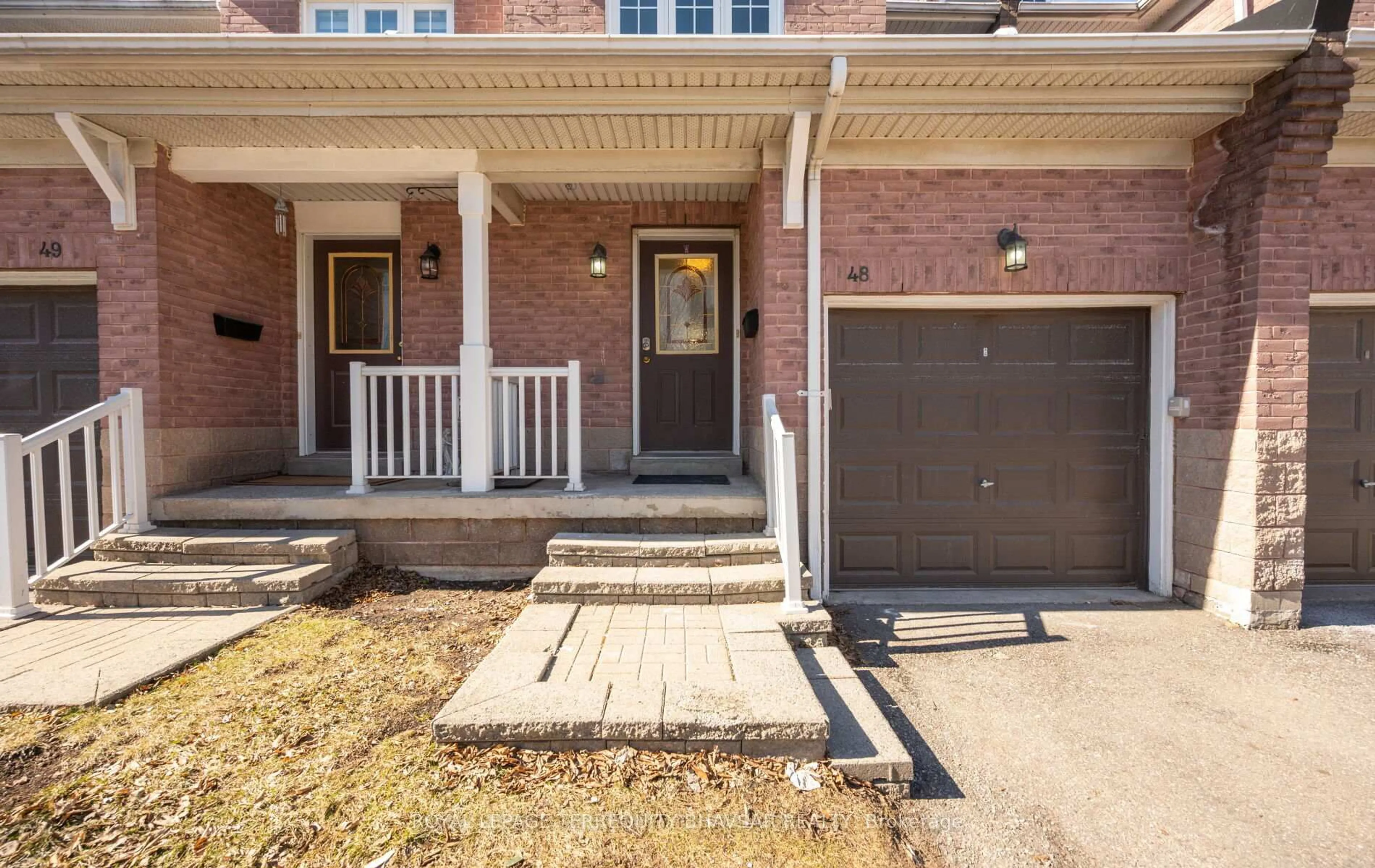Home with brick exterior material, street for 6830 Meadowvale Town Centre Circ #48, Mississauga Ontario L5N 7T5